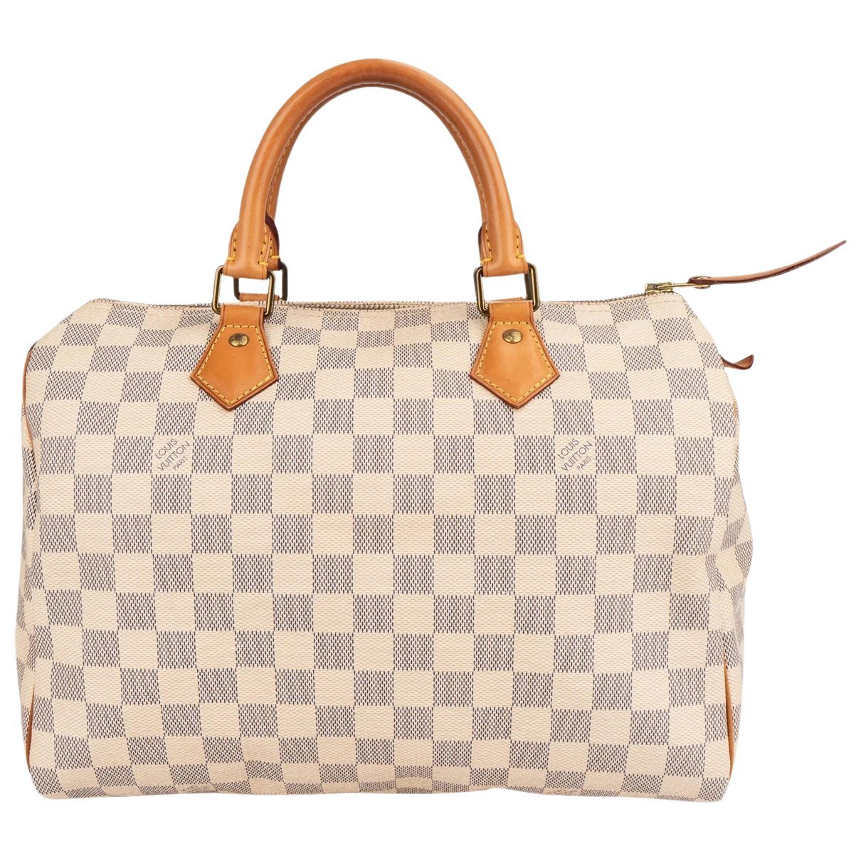 Speedy leather handbag