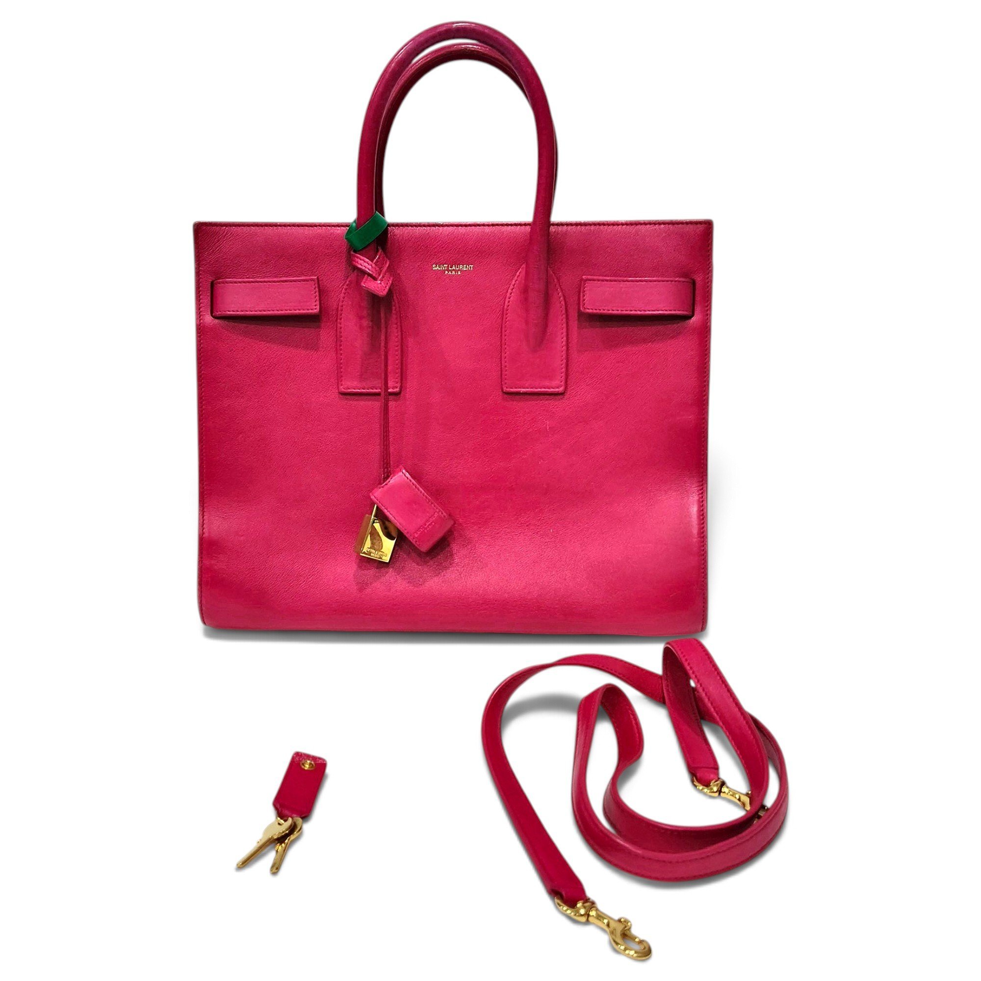 Sac de Jour leather tote
