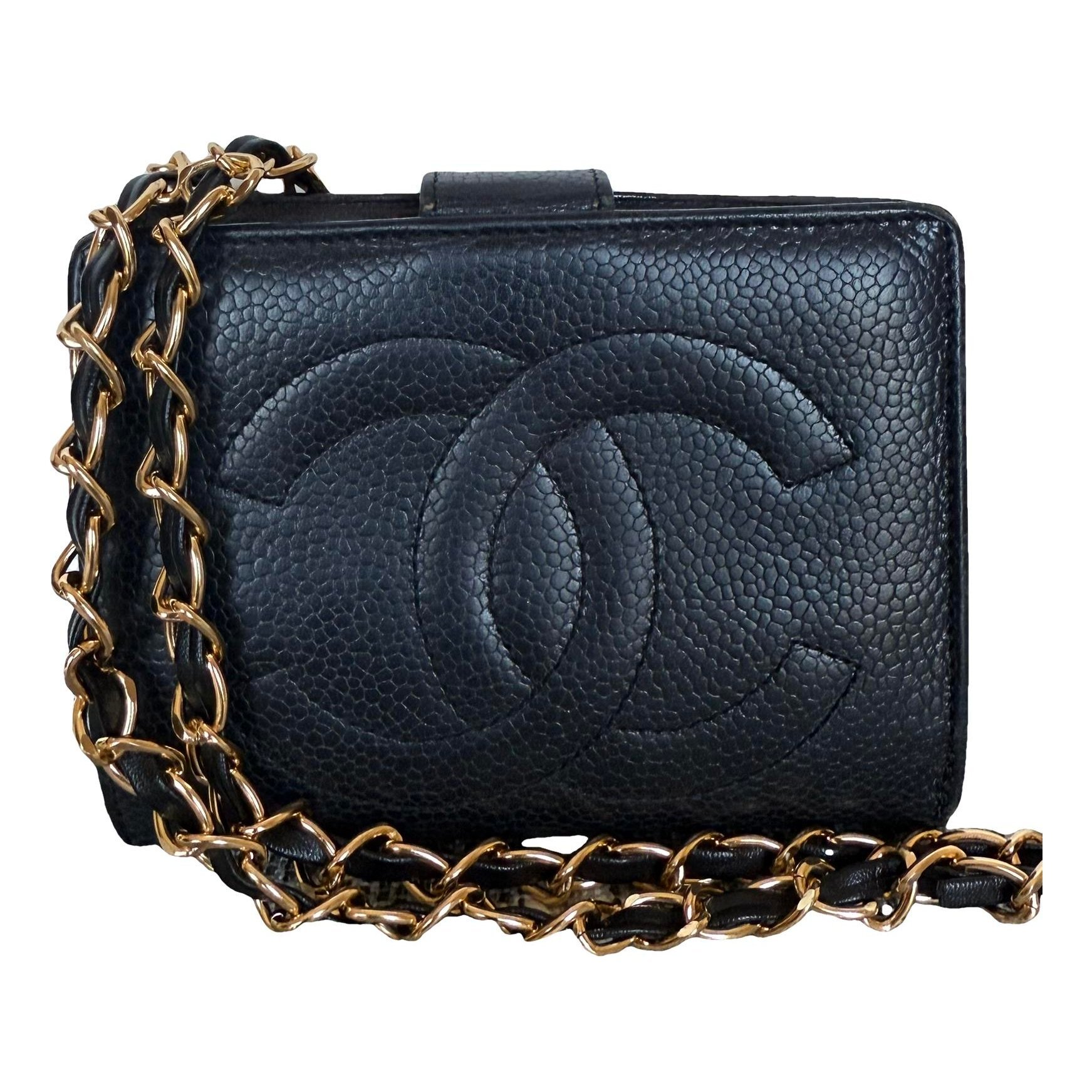 Wallet On Chain Timeless/Classique leather crossbody bag