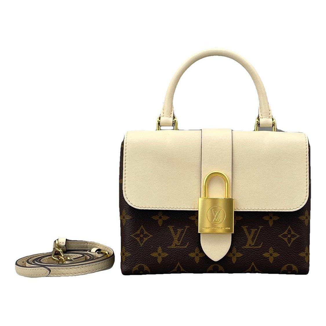 Louis Vuitton Locky BB leather handbag