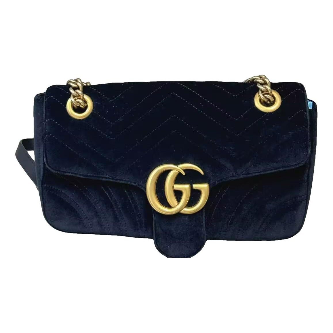 GG Marmont velvet handbag