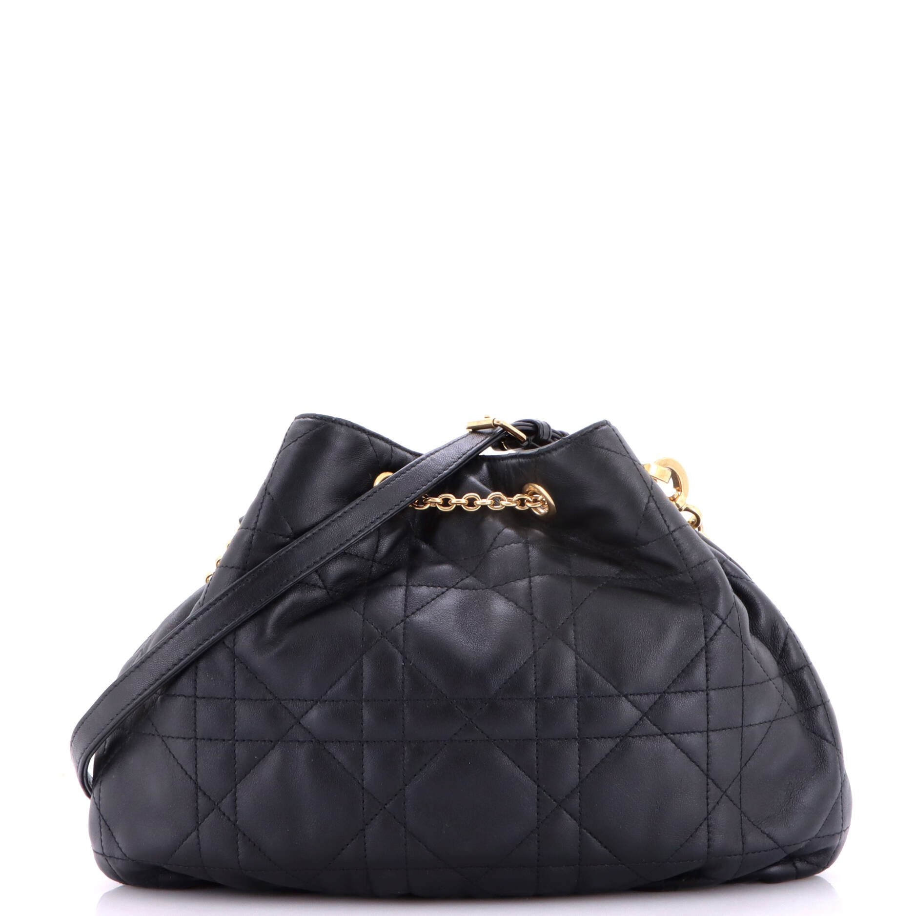 Ammi Supple Bag Macrocannage Quilt Lambskin Large
