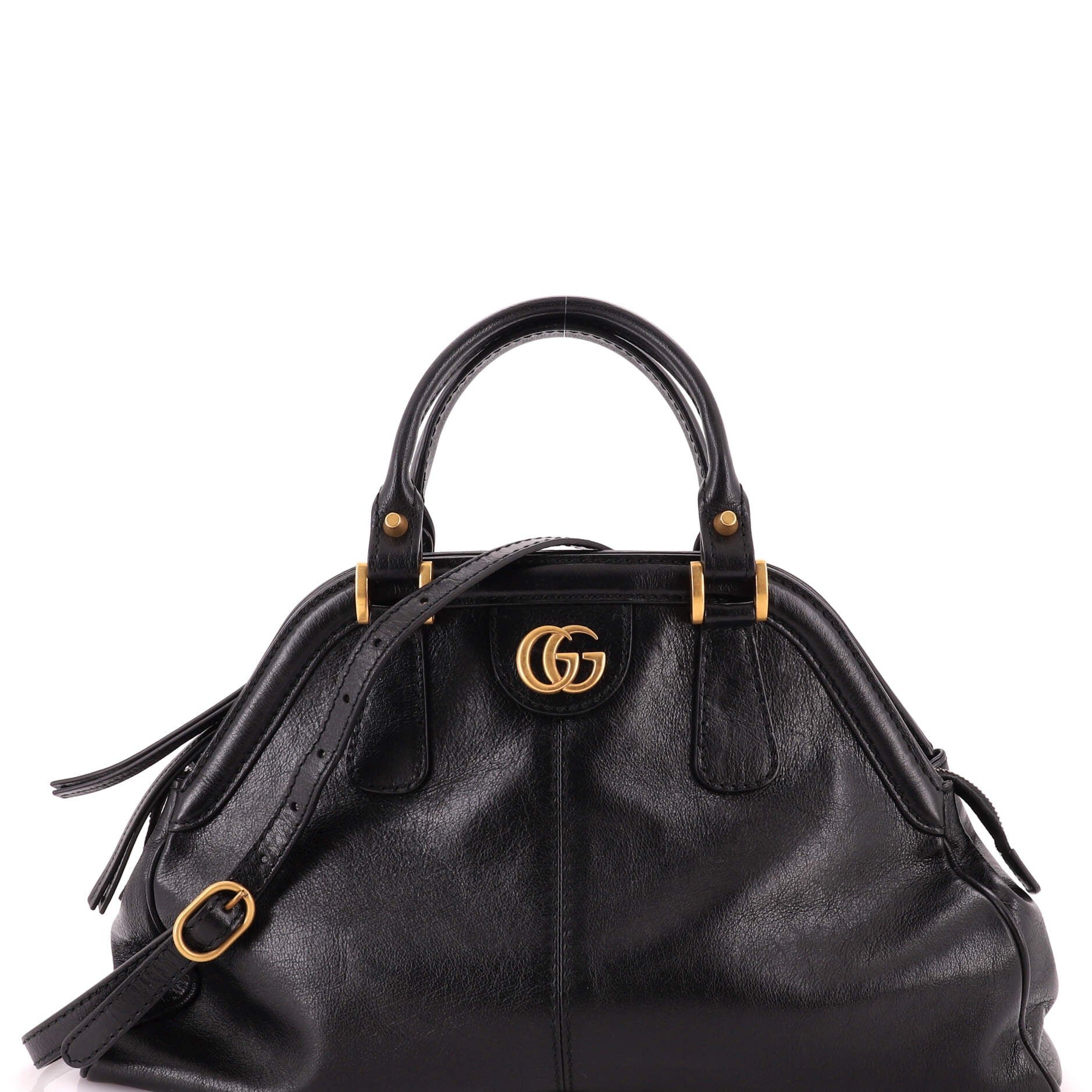 RE(BELLE) Top Handle Bag Leather Medium