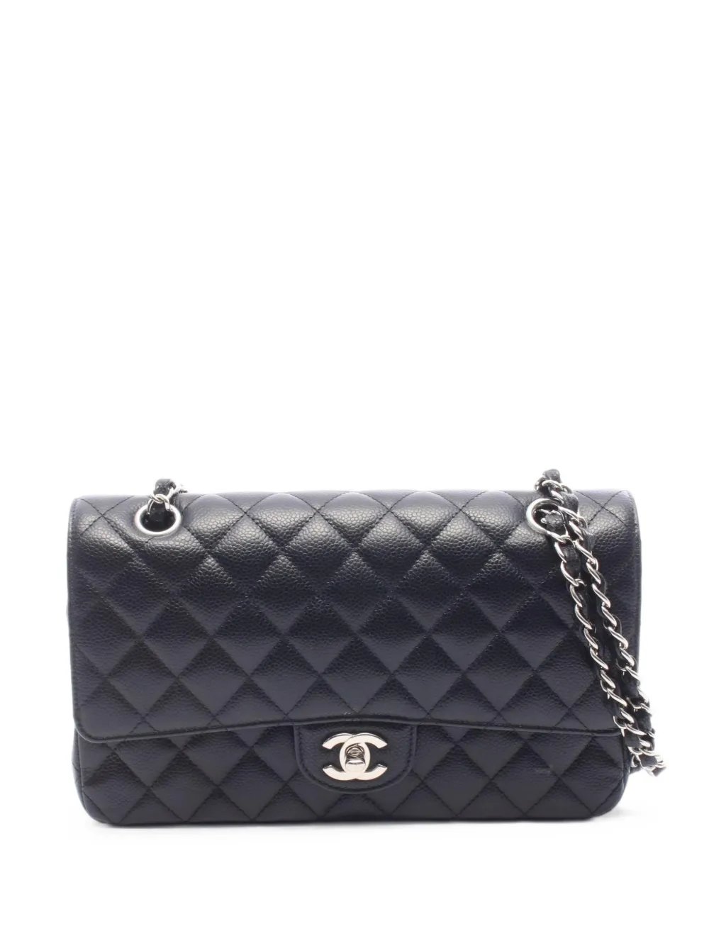 matelassé Caviar leather shoulder bag