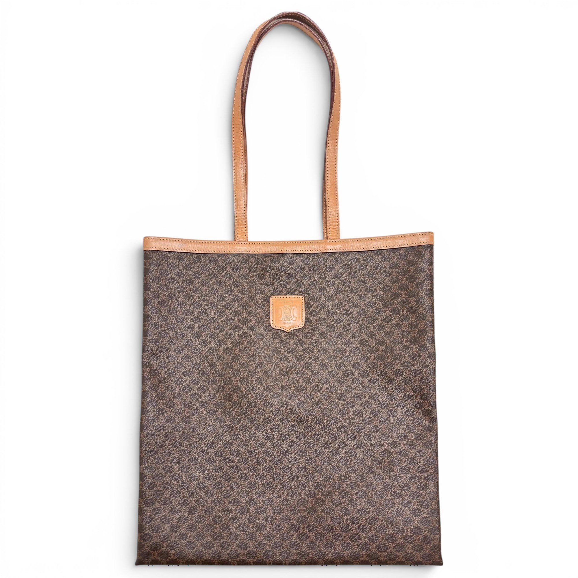 Triomphe leather handbag
