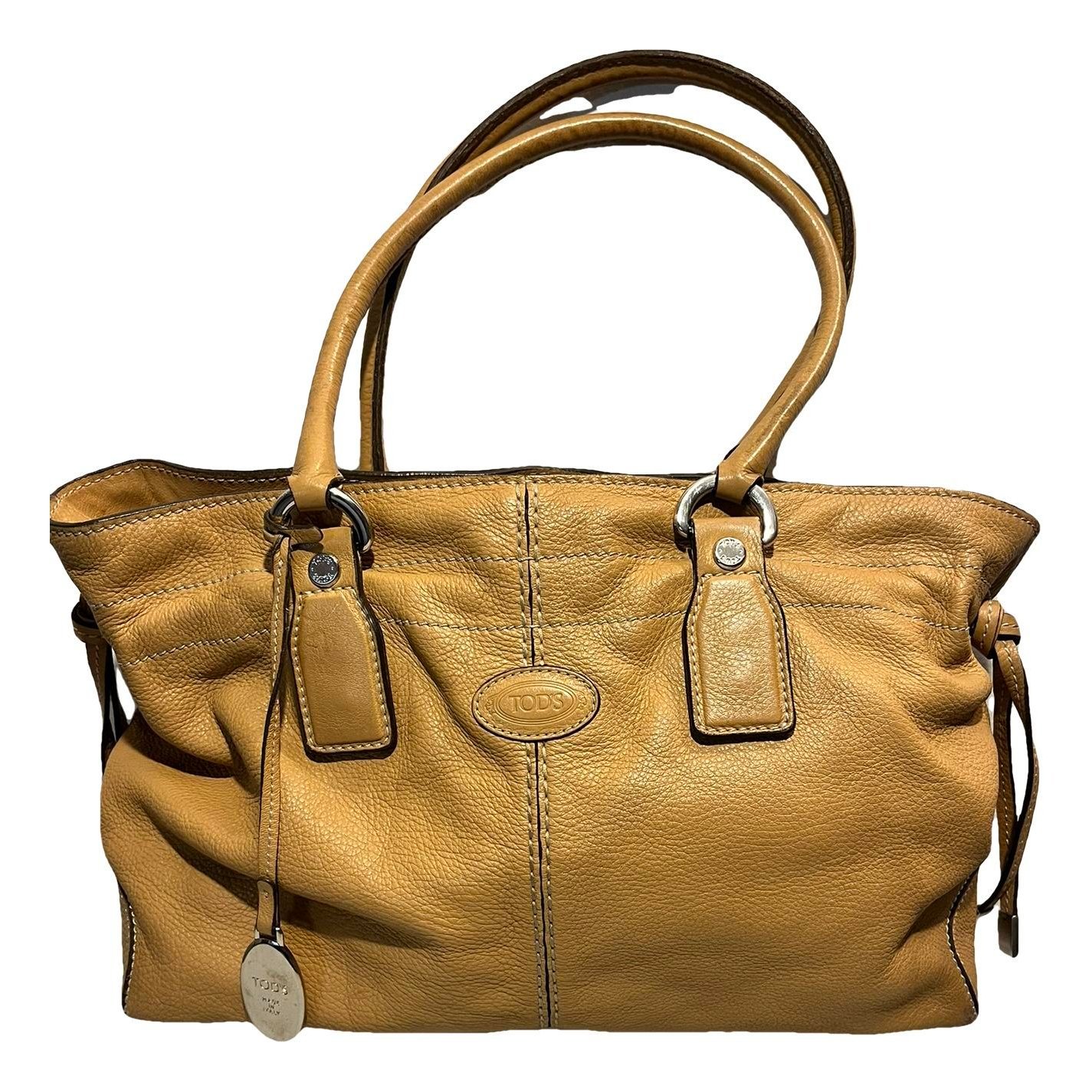 Leather tote