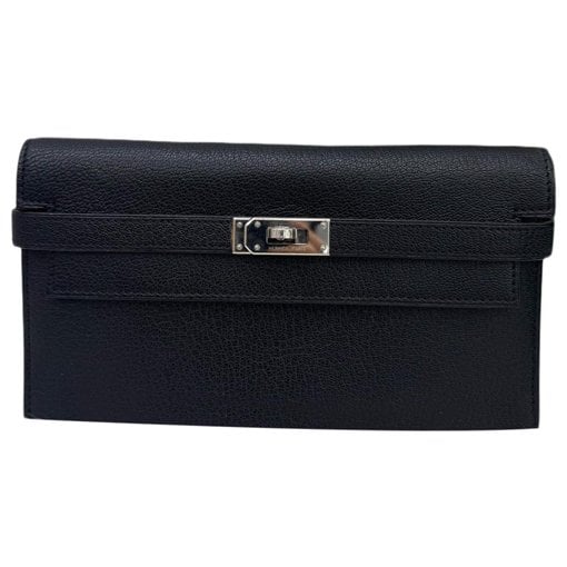 Kelly to go leather clutch bag
