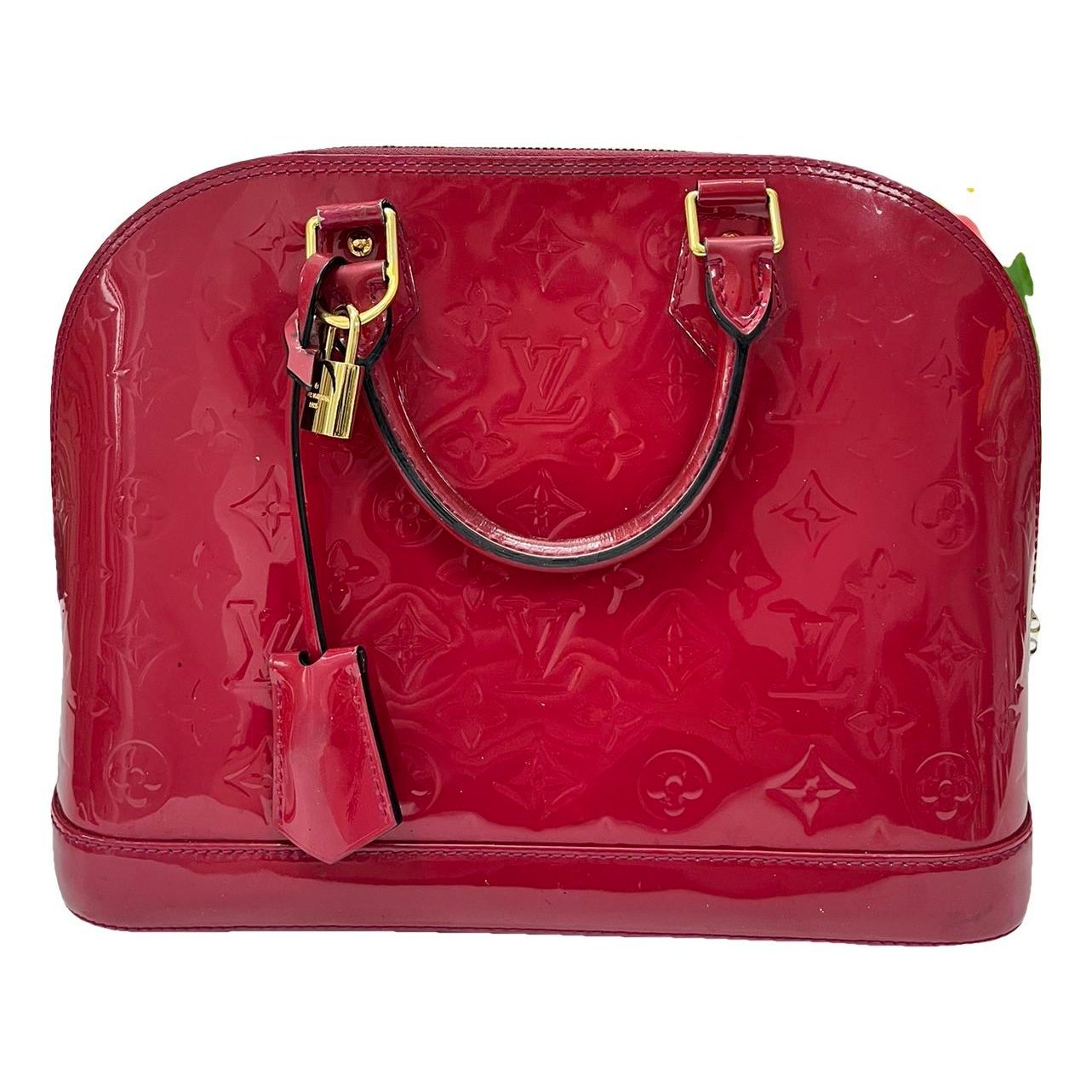 Alma patent leather handbag