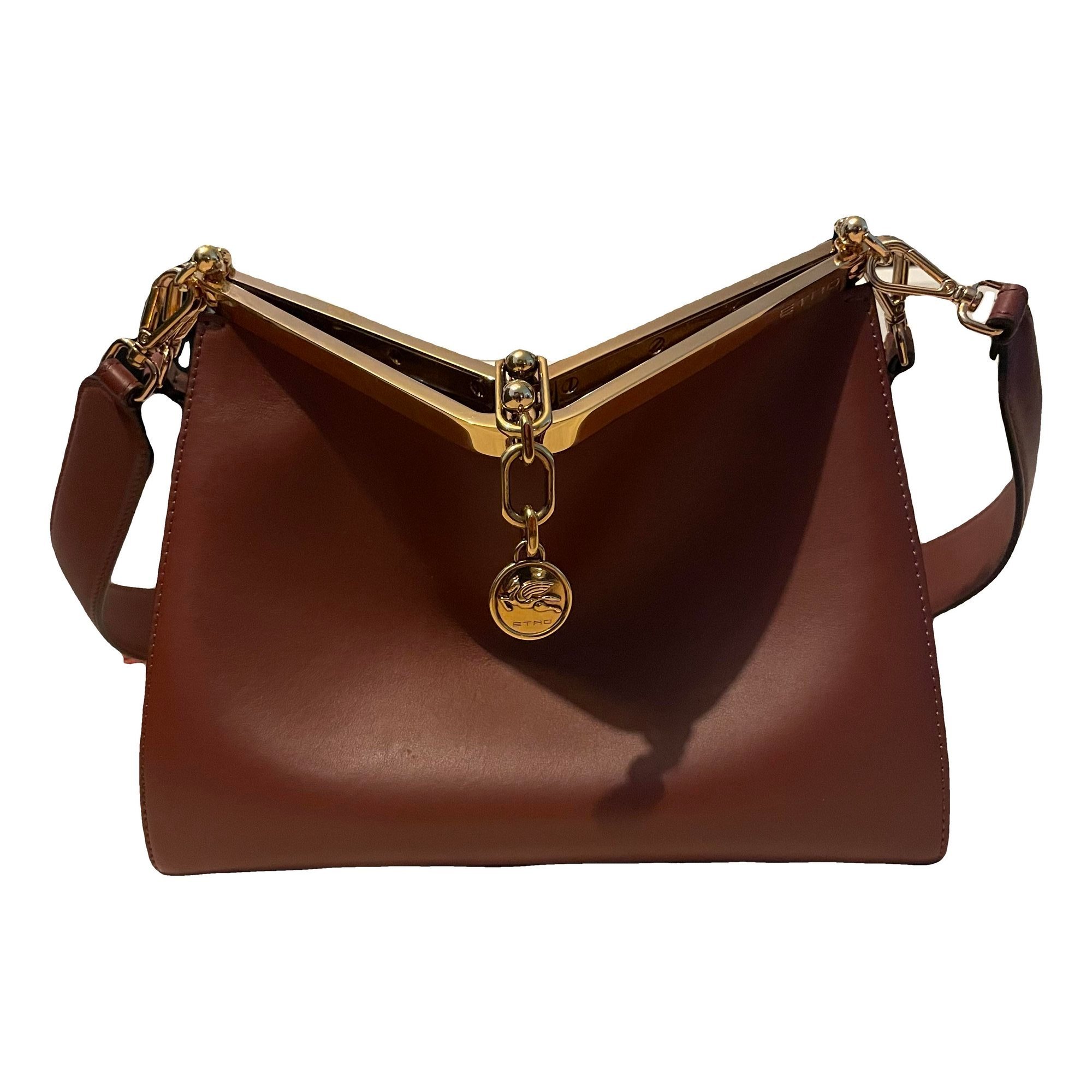 Vela leather handbag