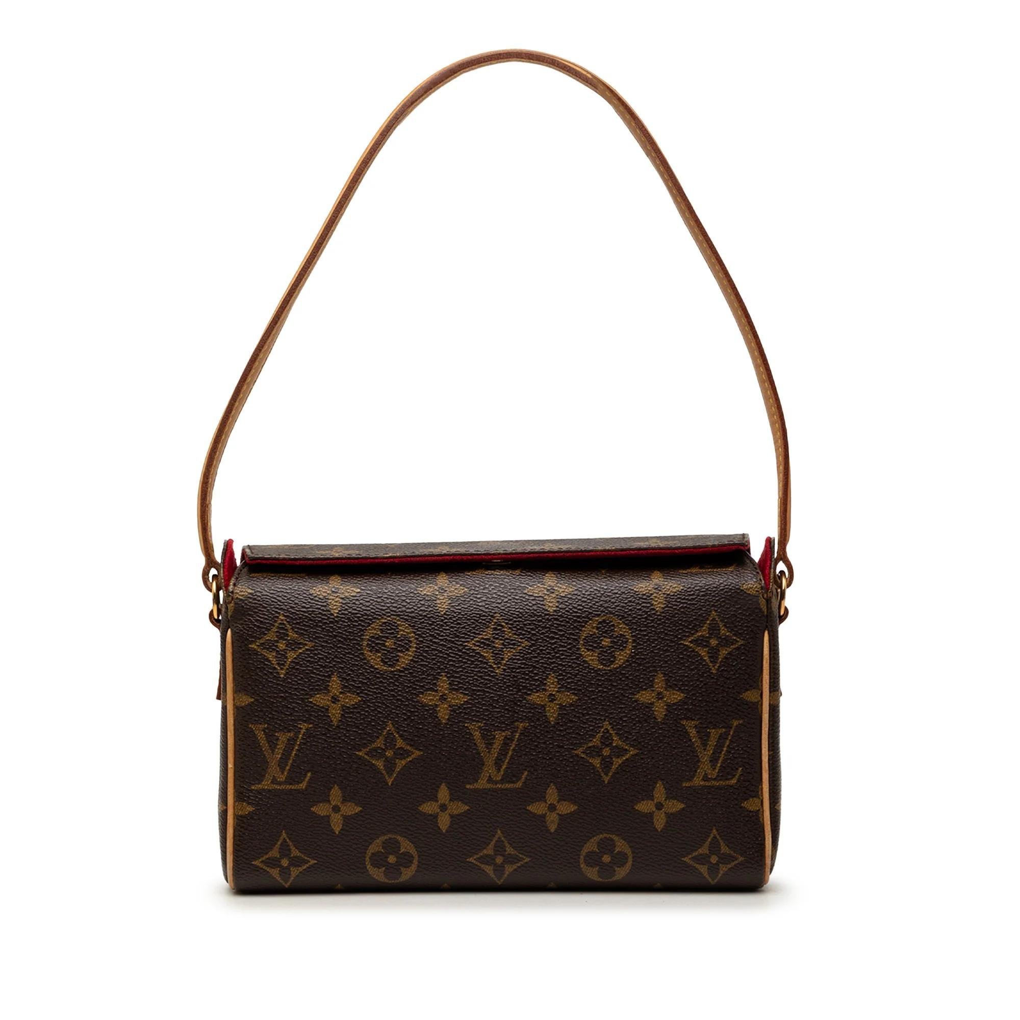 Recital leather handbag