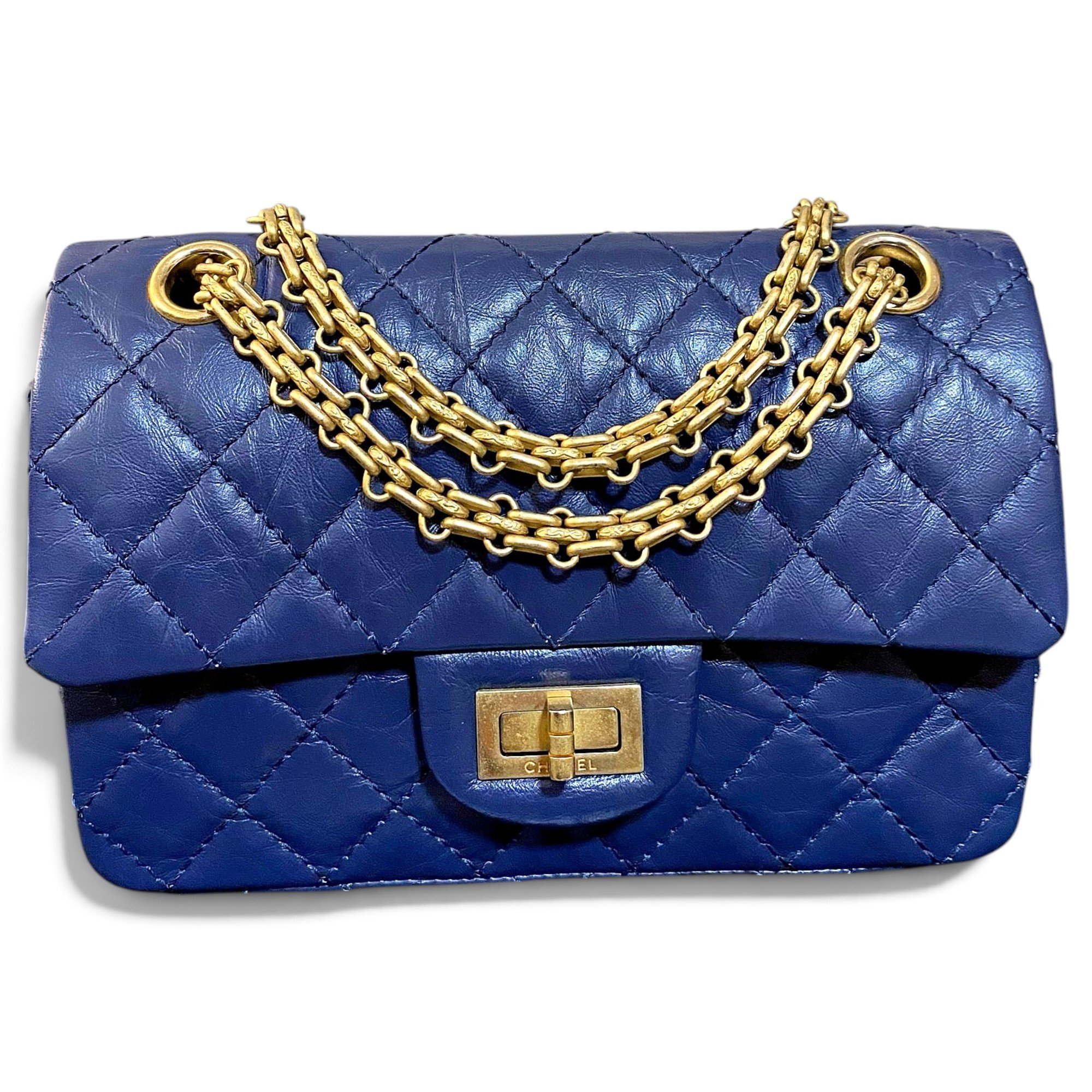 2.55 leather handbag