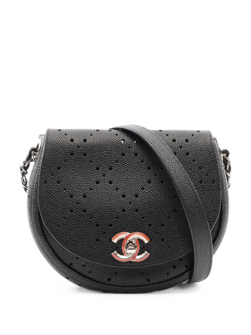 2017-2018 Coco Curve perforated cross body mini bag