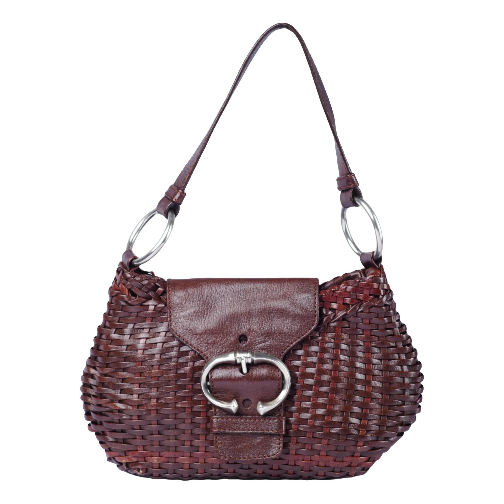 Leather handbag