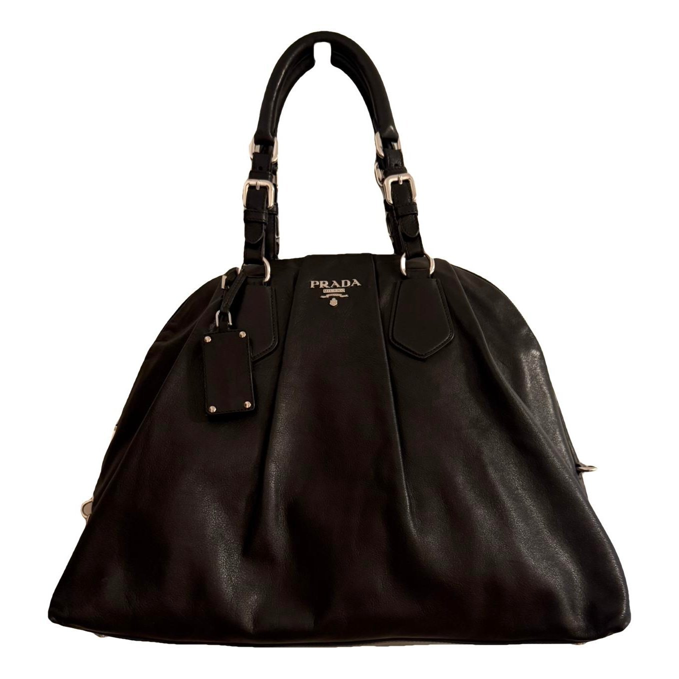 Leather tote