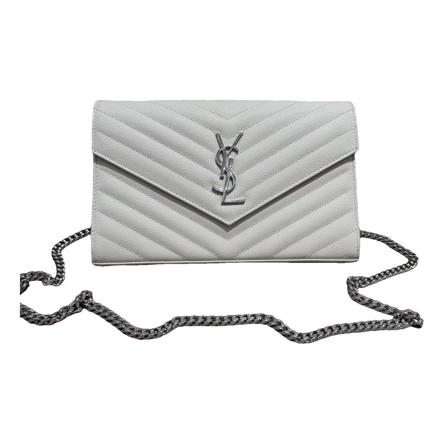Portefeuille enveloppe leather handbag