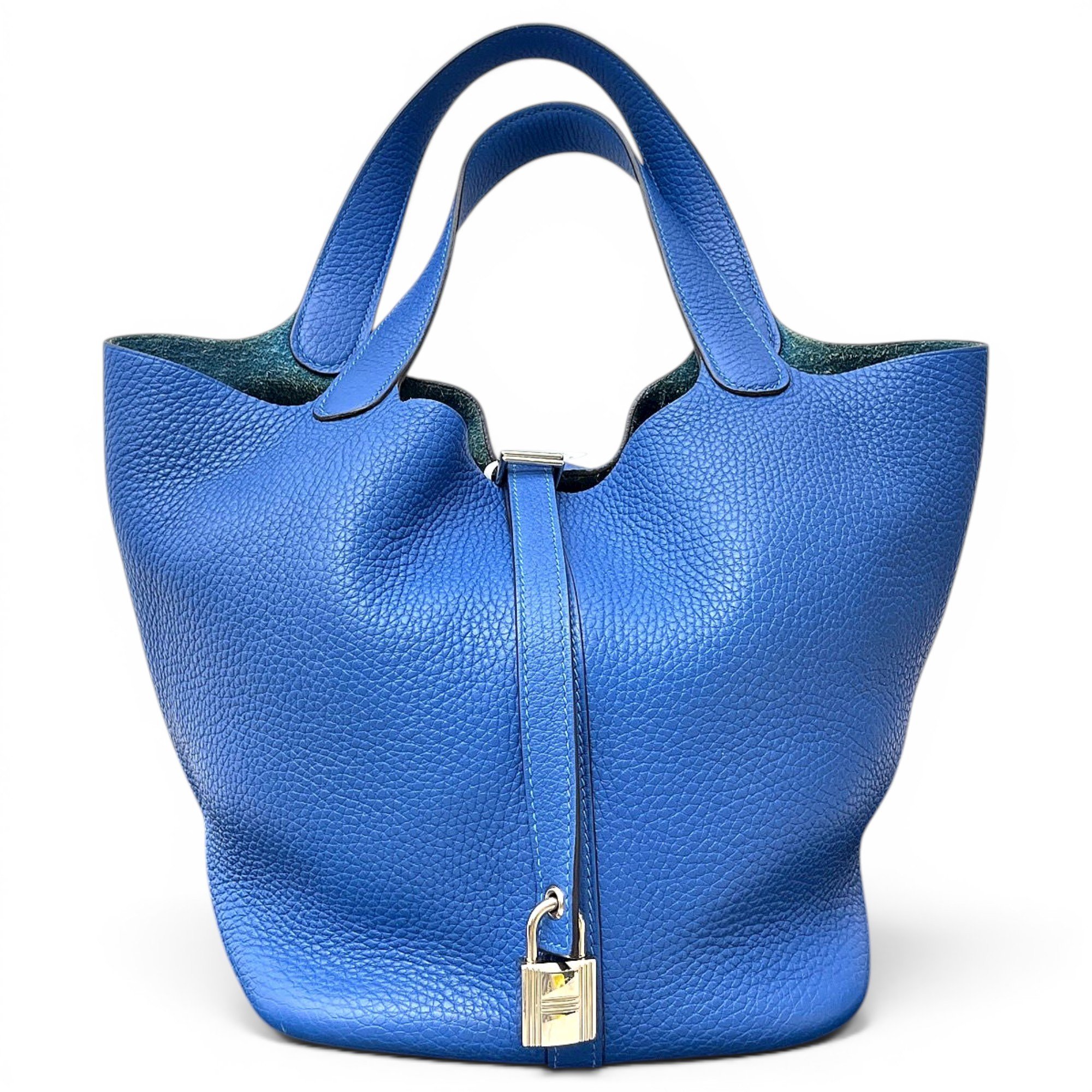 Picotin leather handbag