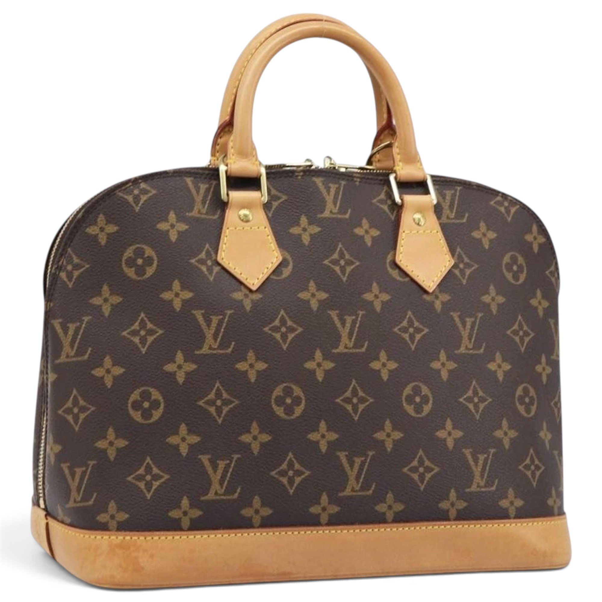 Alma leather handbag