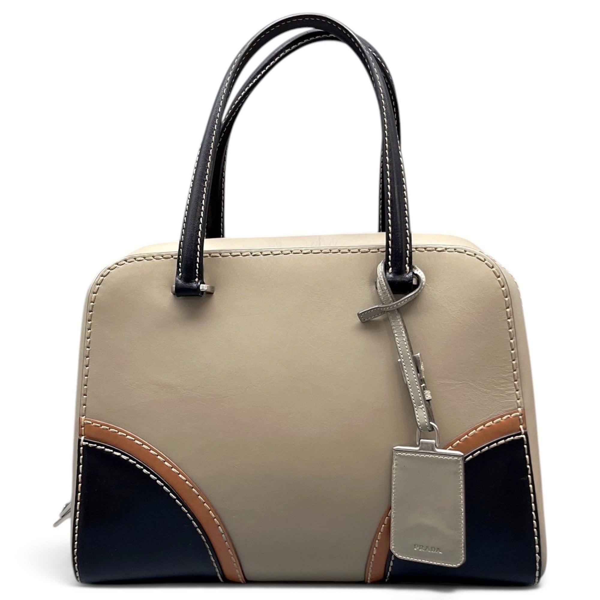 Leather handbag