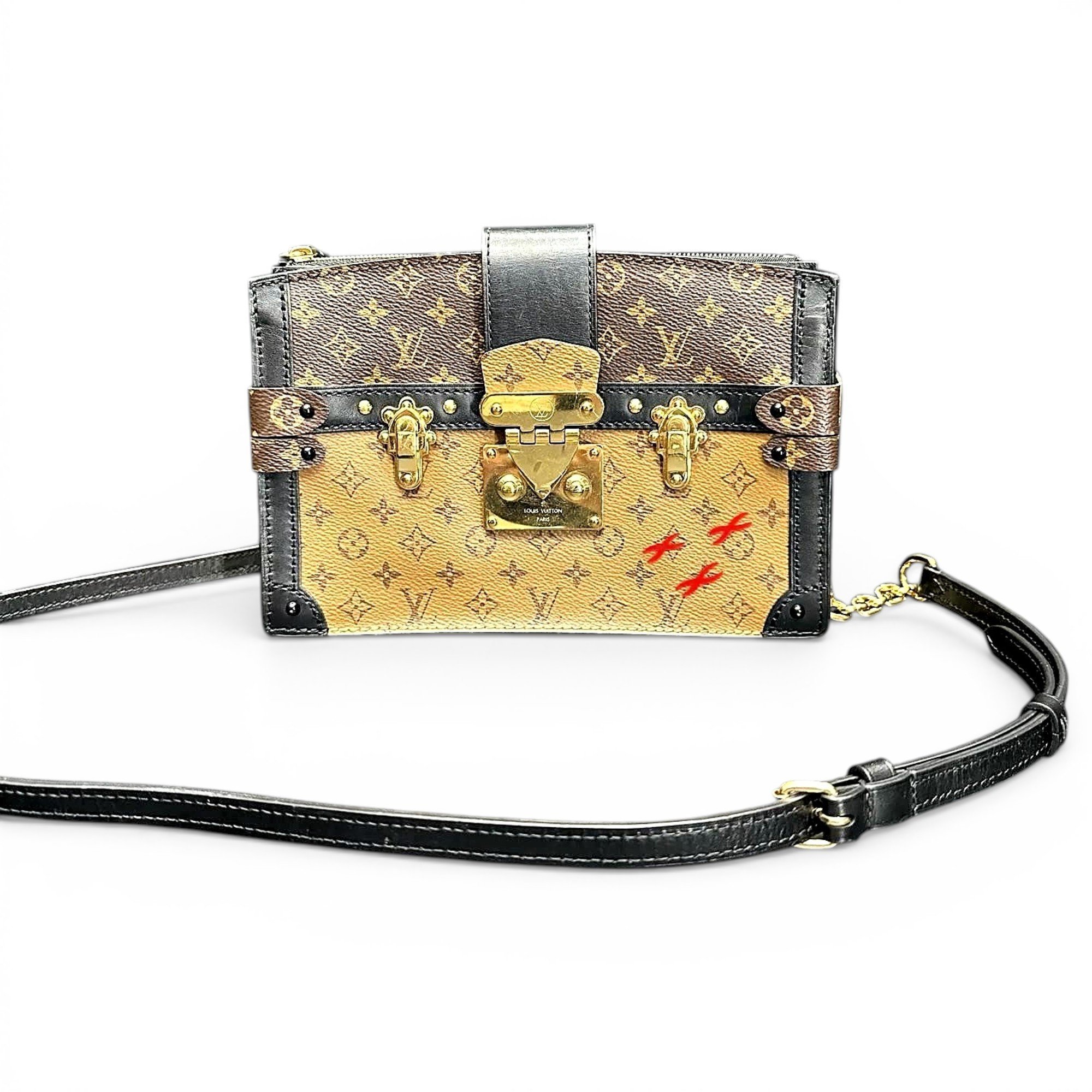 Leather crossbody bag