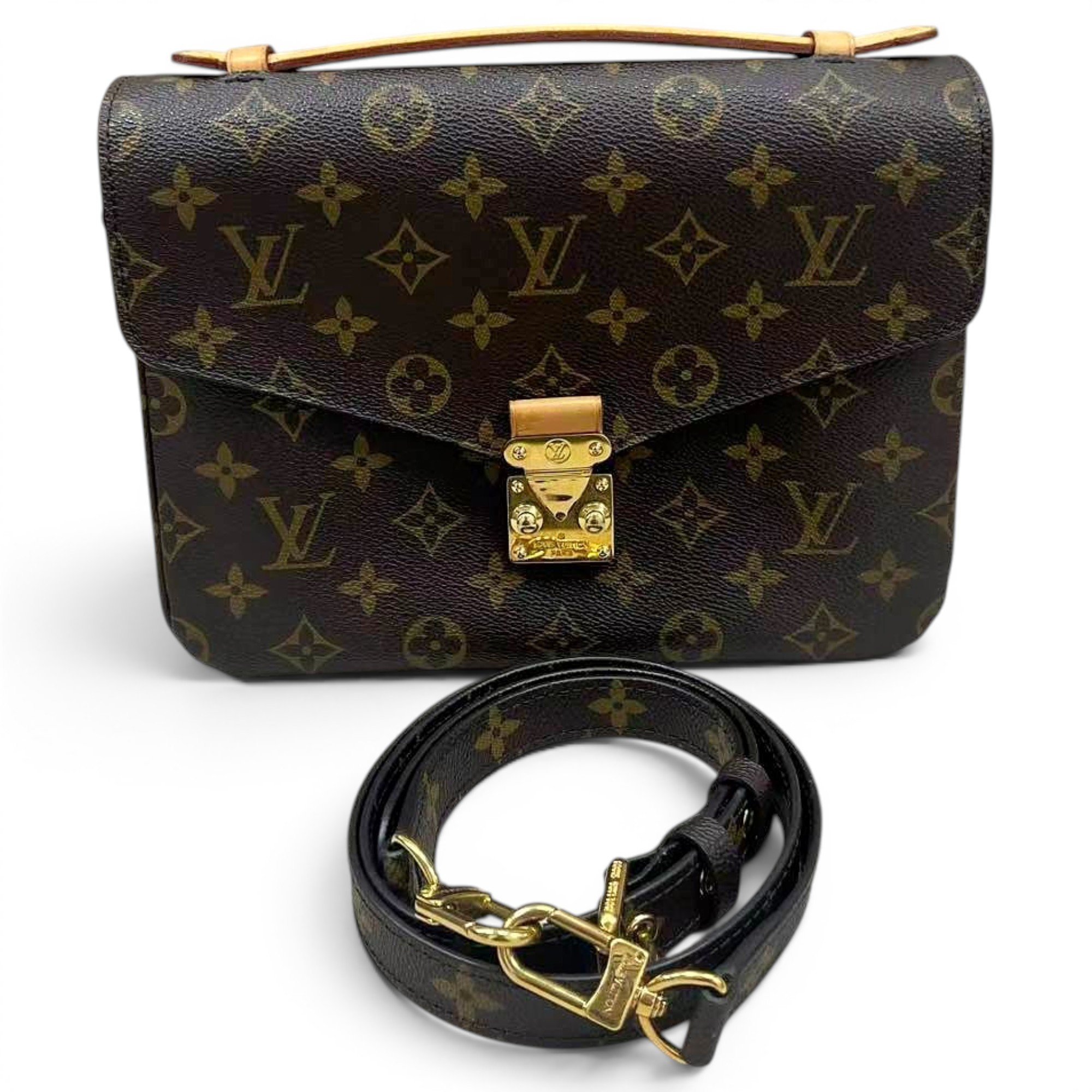 Metis leather handbag