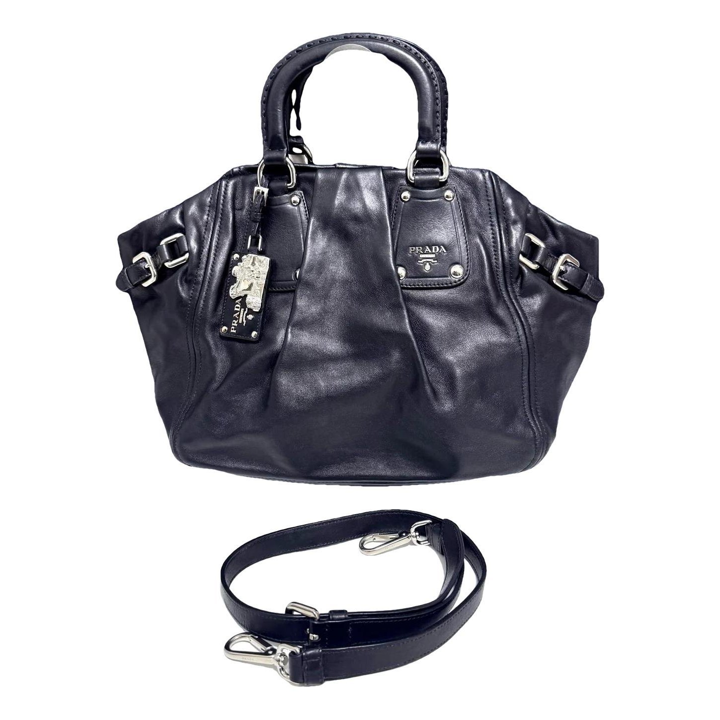 Leather tote