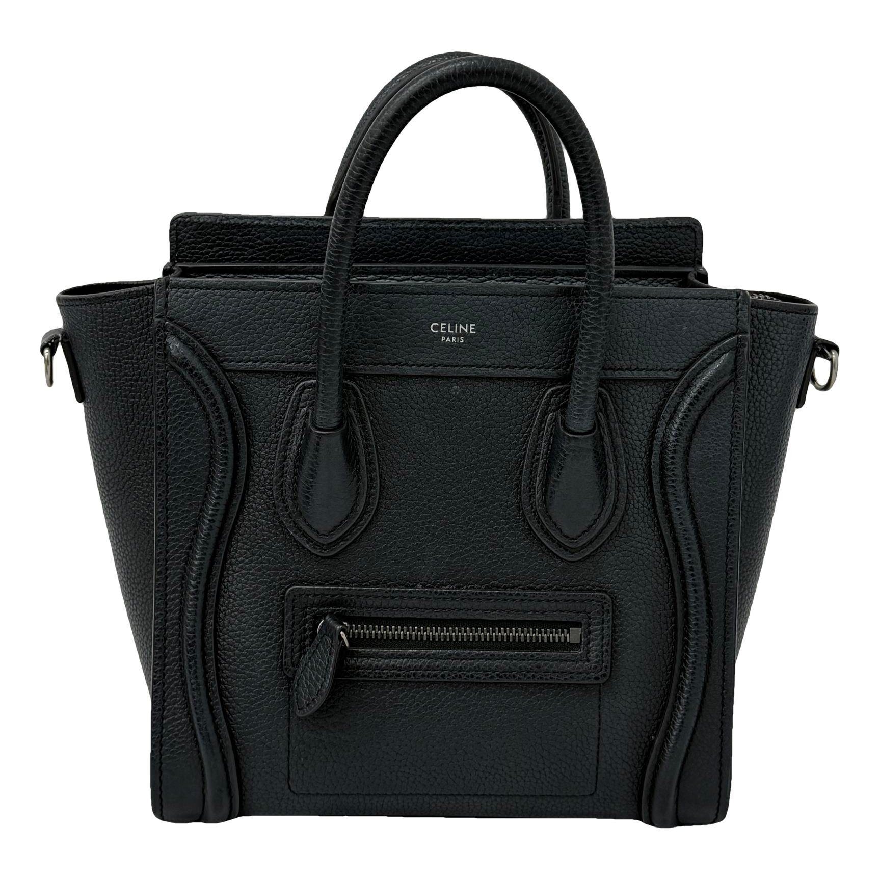 Nano Luggage leather handbag