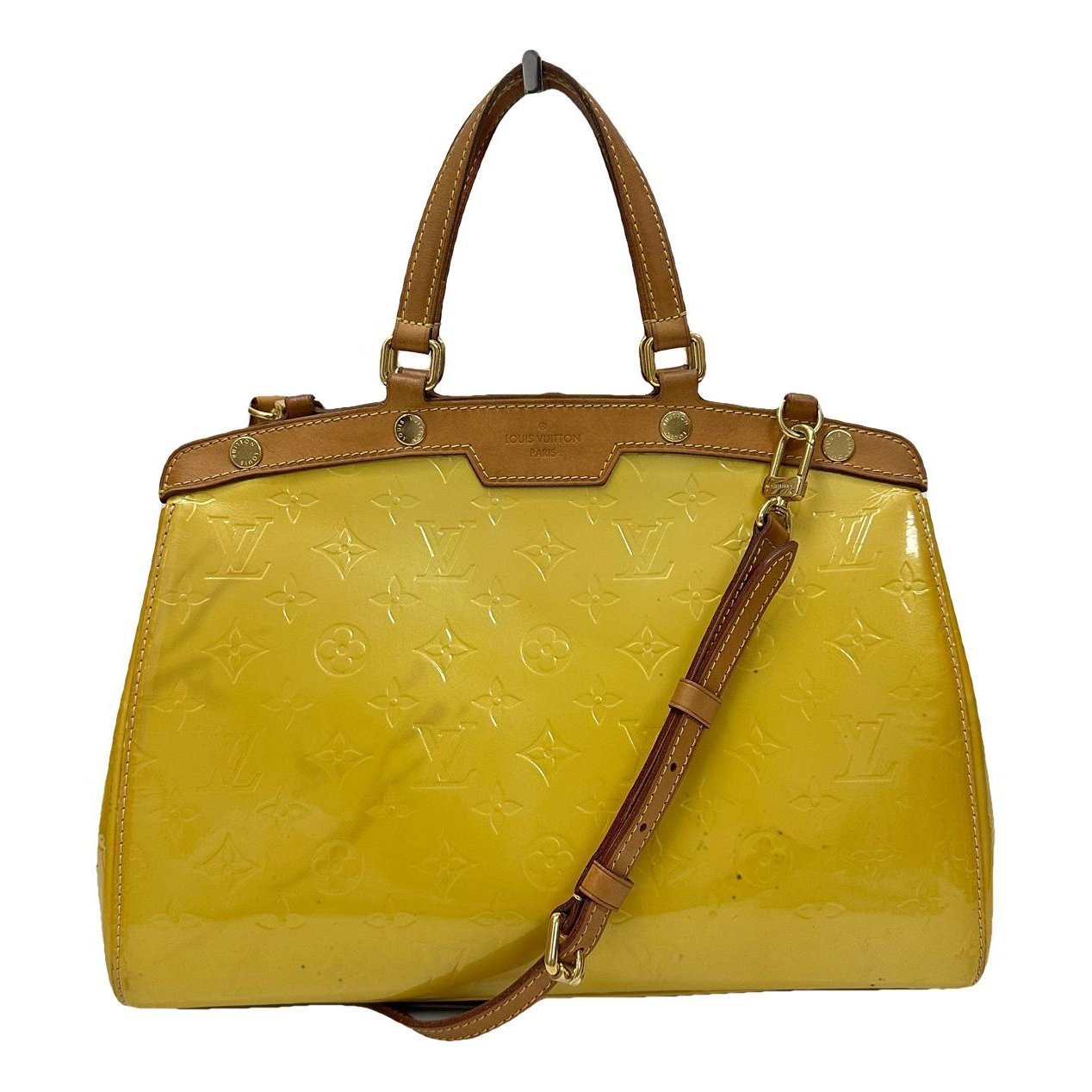 Bréa leather handbag