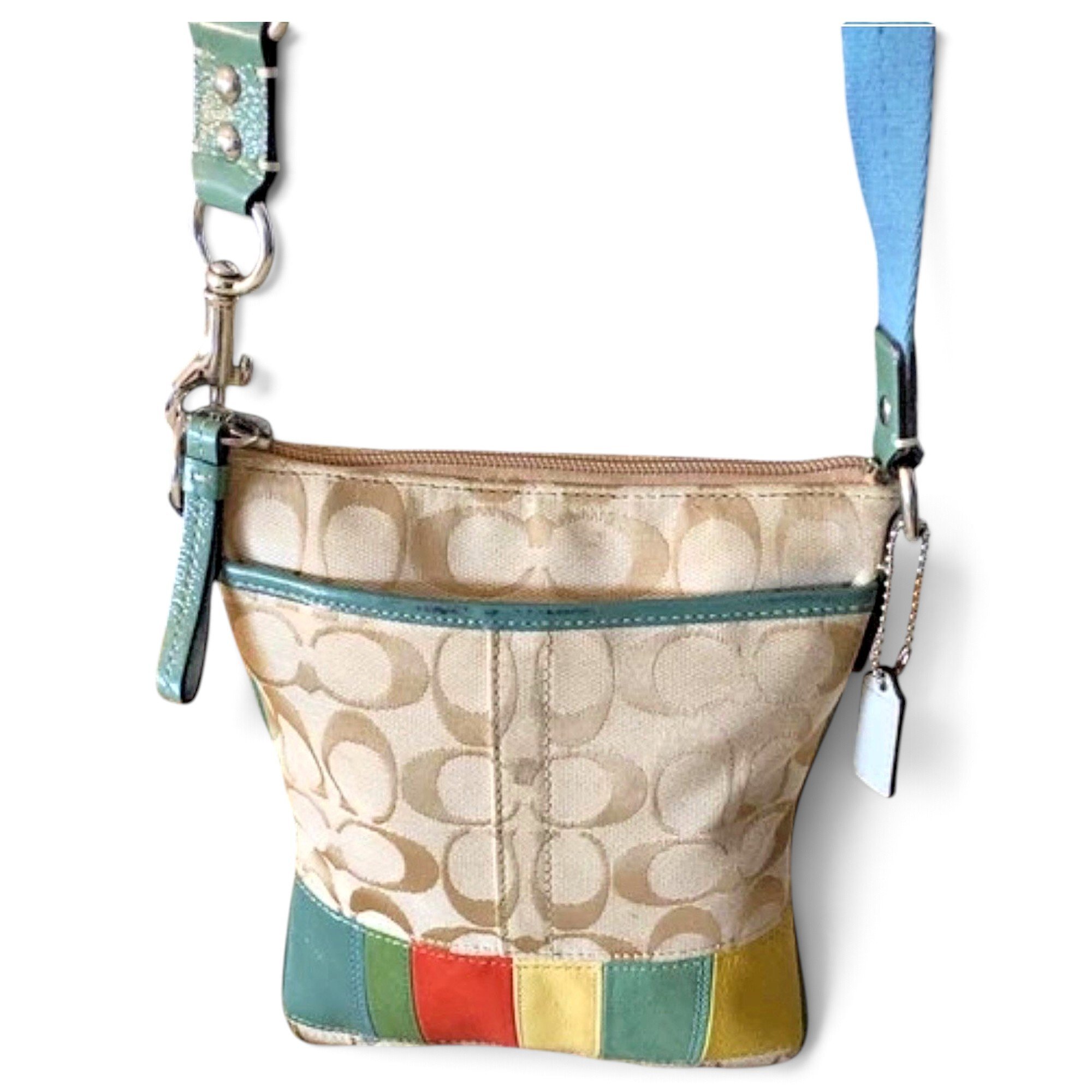 Signature Sufflette cloth crossbody bag