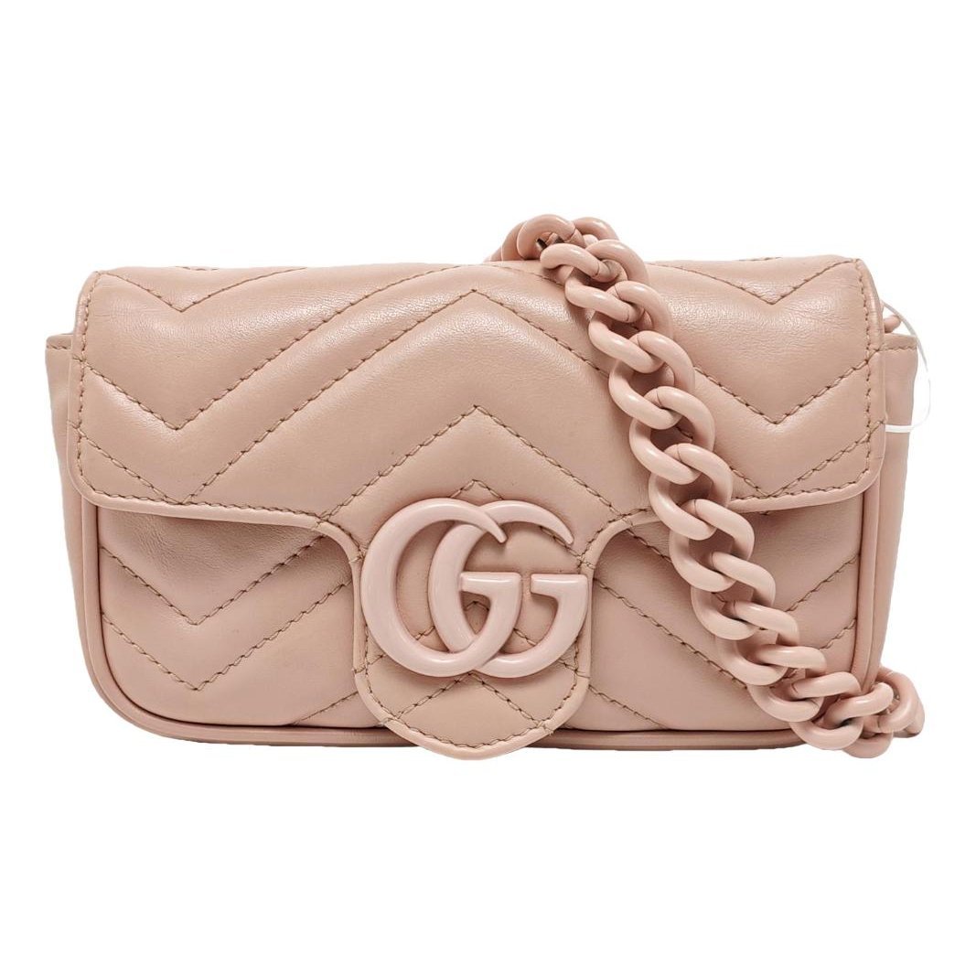 GG Marmont Flap leather handbag
