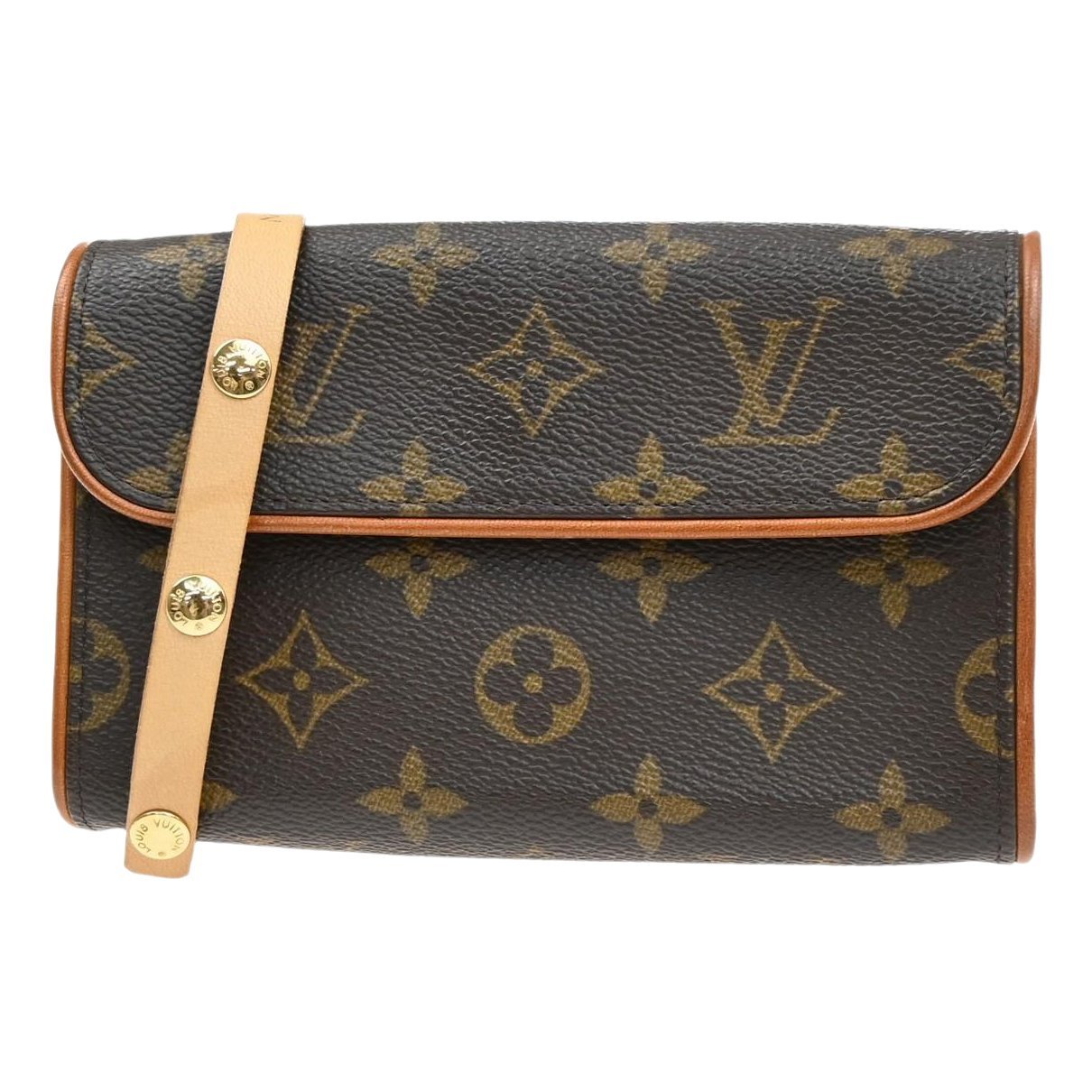 Florentine leather clutch bag