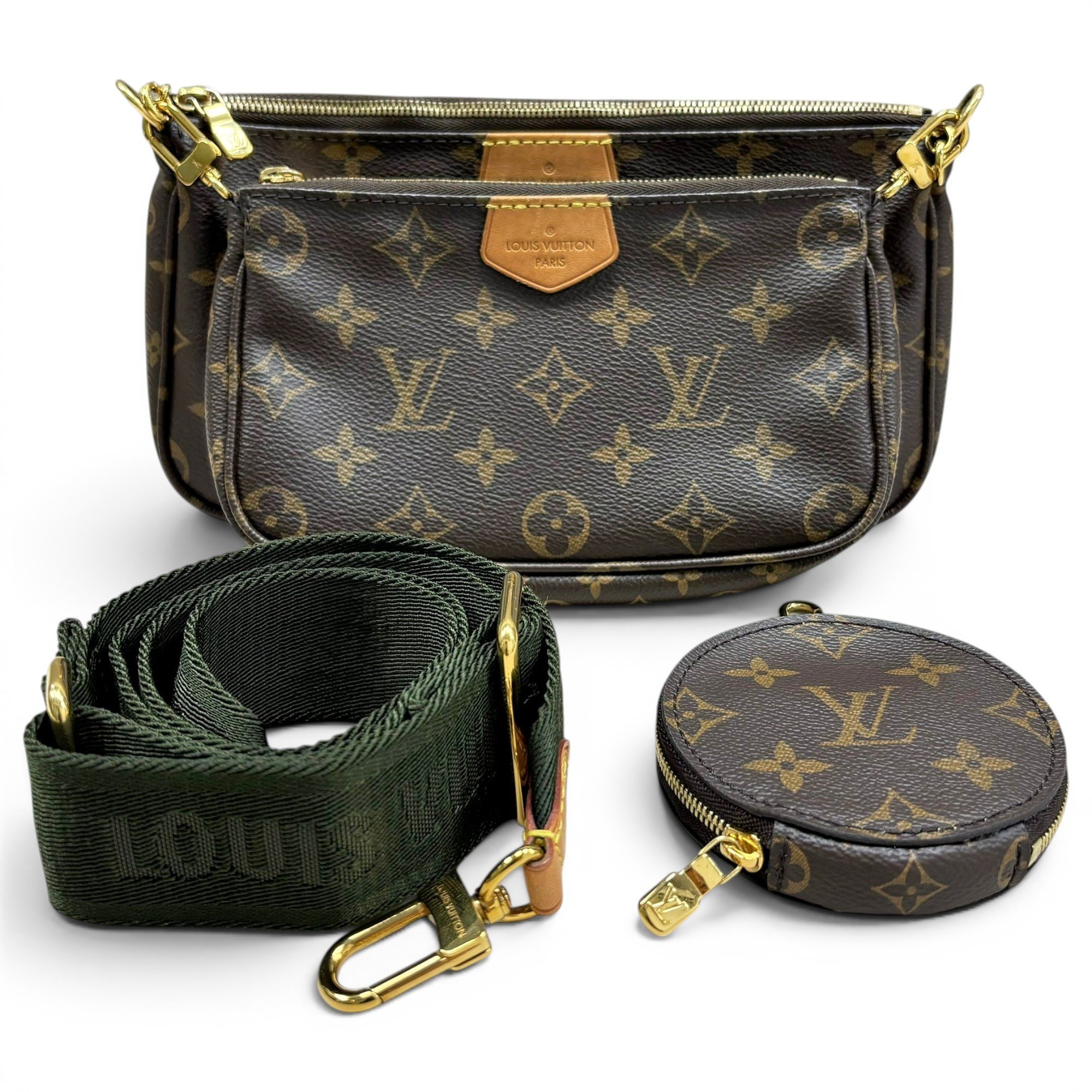 Multi Pochette Accessoires leather handbag