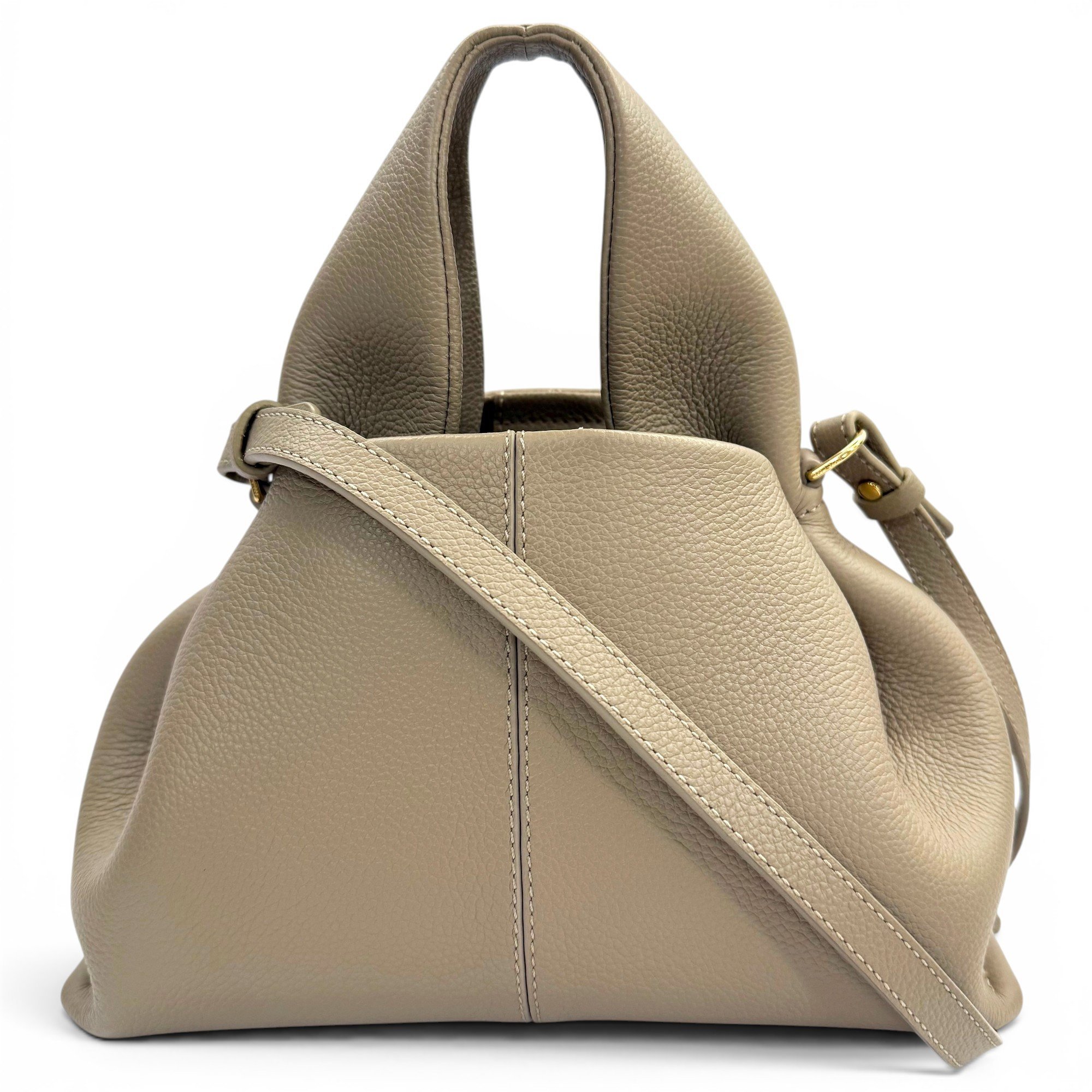 Polene Numéro Neuf leather handbag