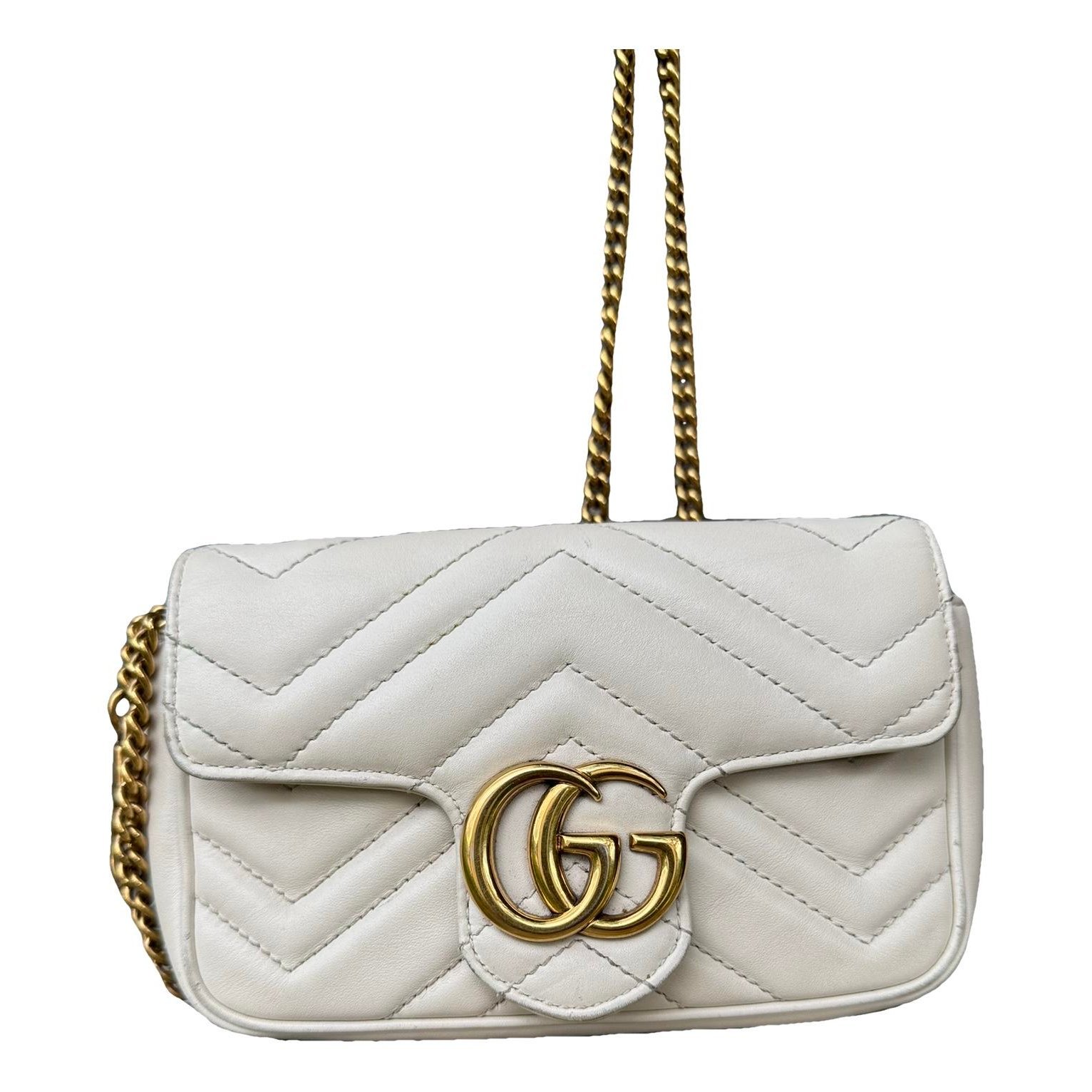 GG Marmont Chain leather crossbody bag