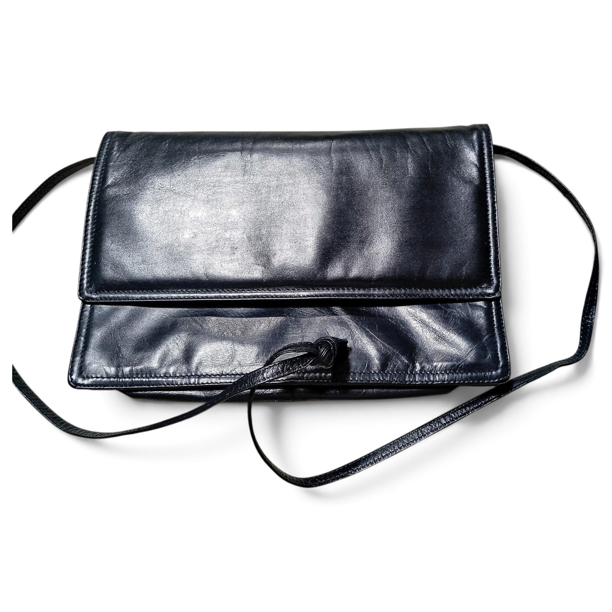 Leather crossbody bag