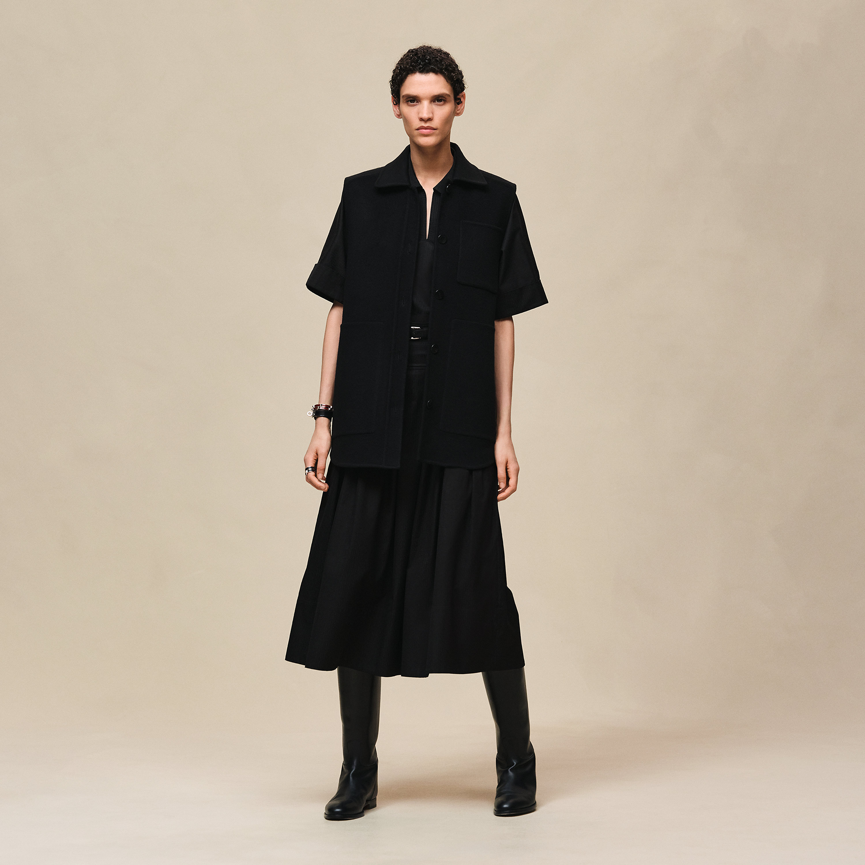 Overshirt vest