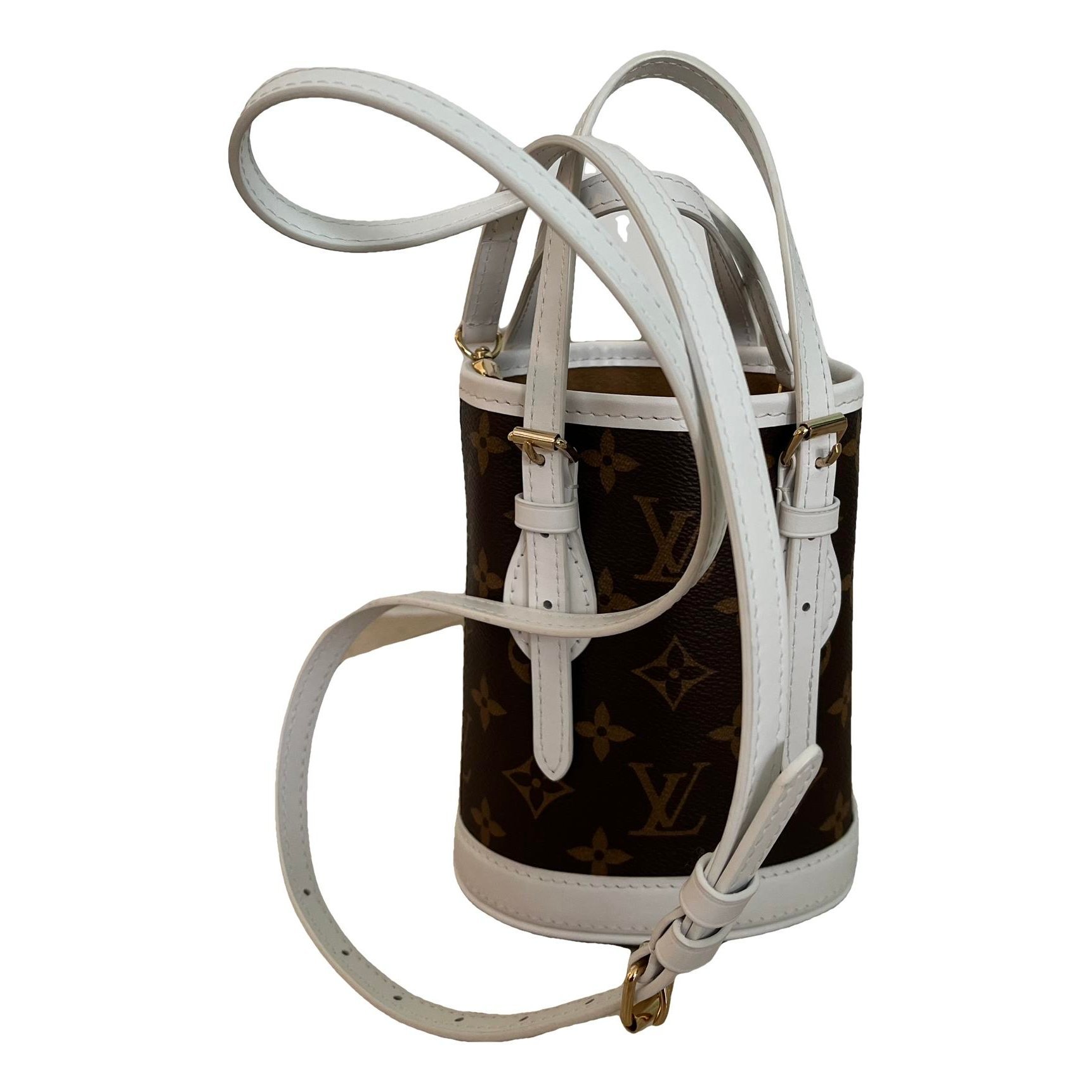 Nano Noé leather mini bag