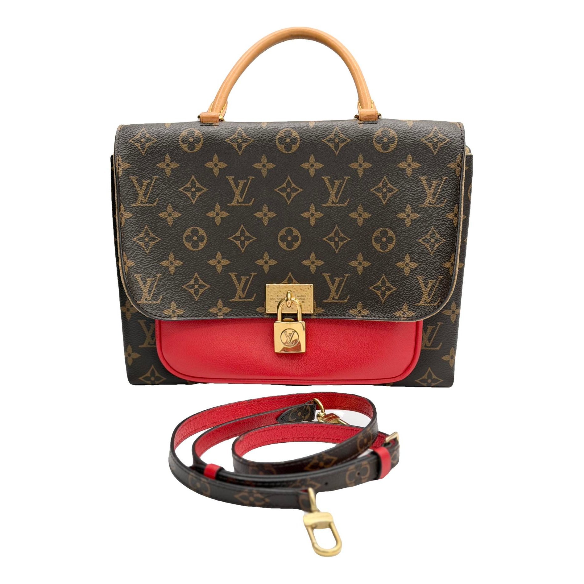 Marignan leather handbag
