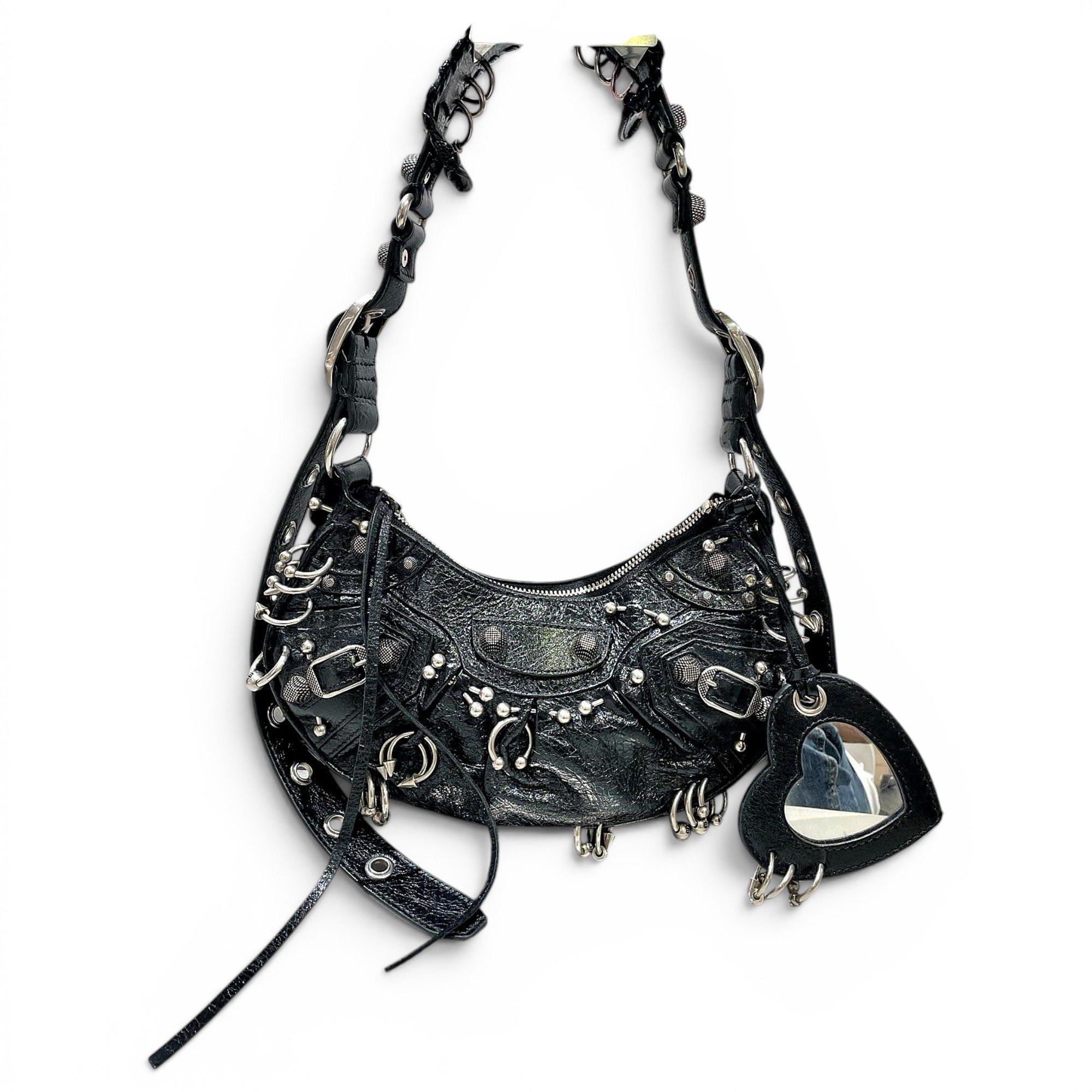 Le Cagole leather handbag