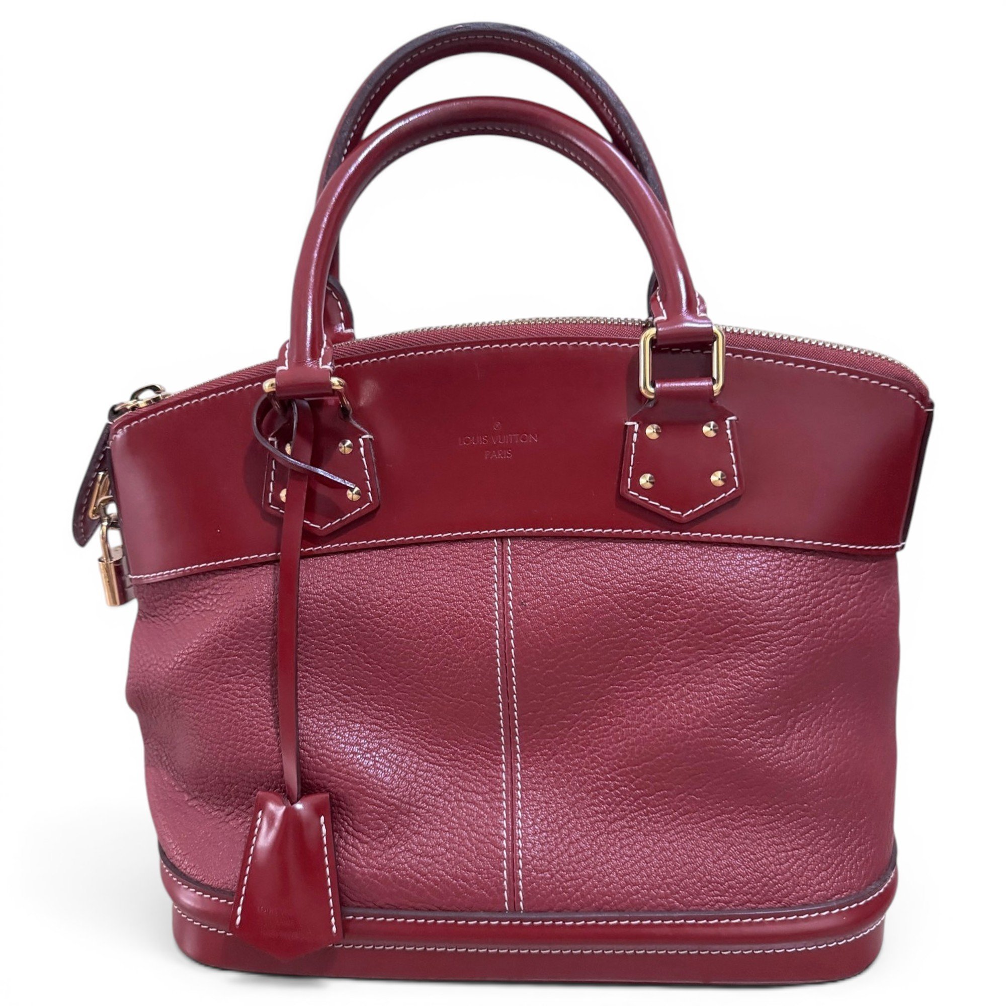 Lockit leather handbag