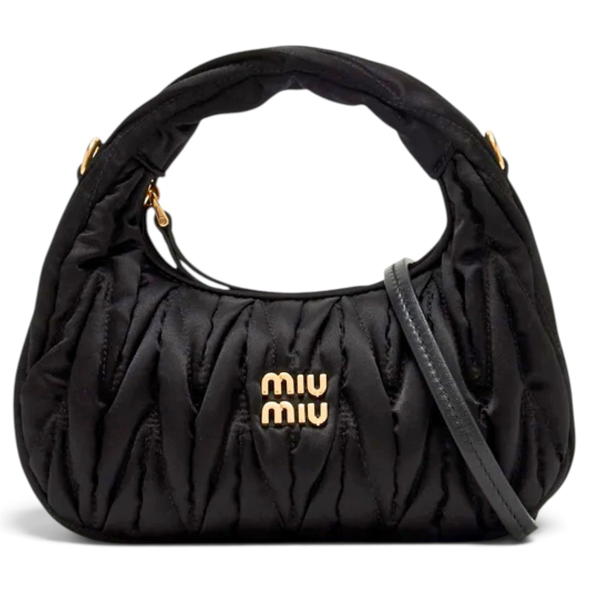 Miu Miu Miu Wander silk mini bag
