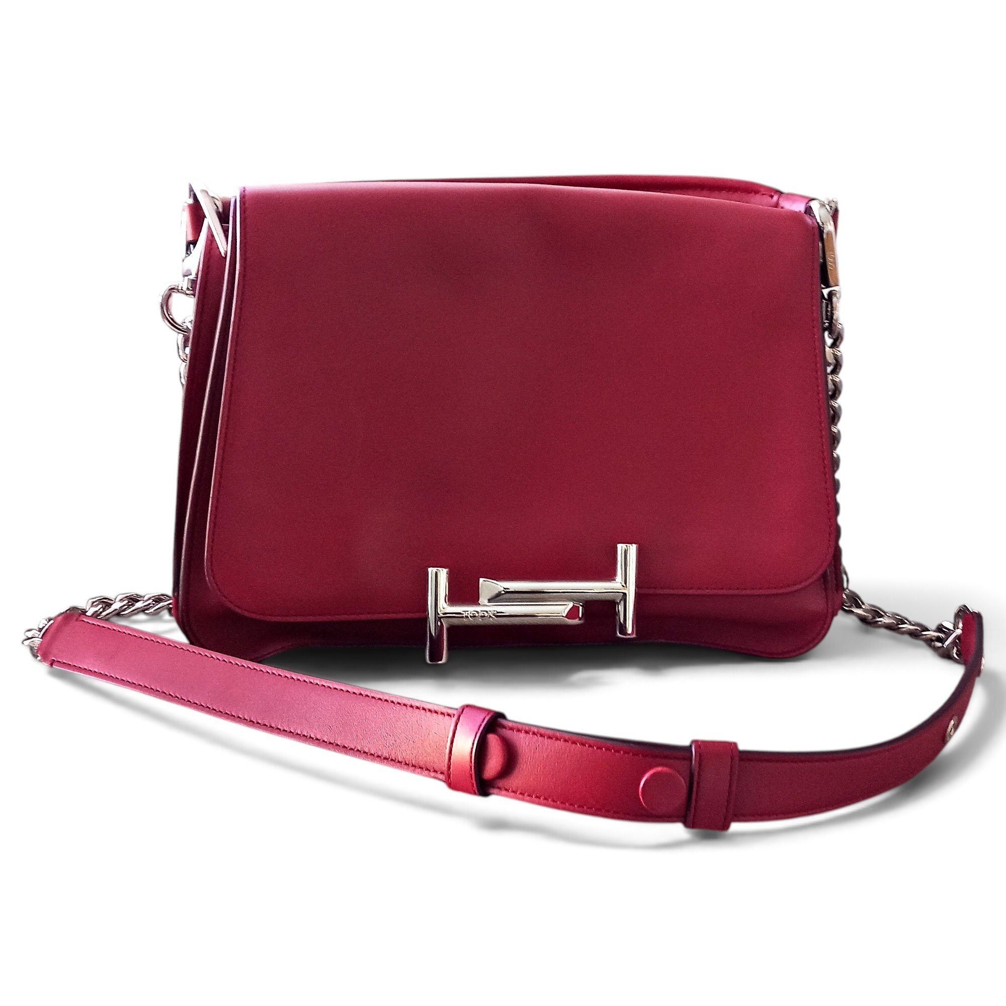 Leather crossbody bag
