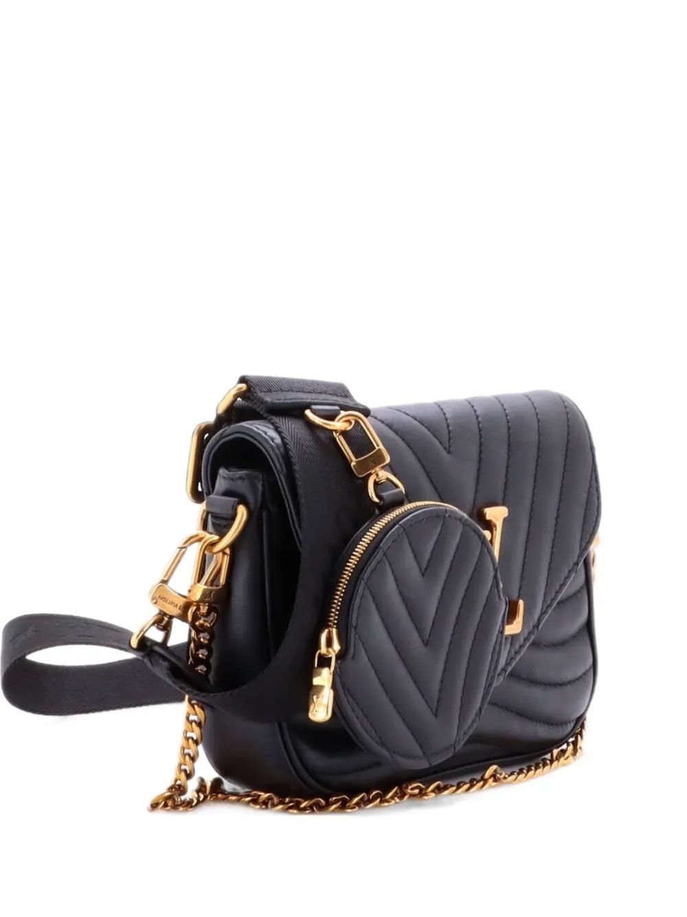 New Wave Multi Pochette Quilted Leather crossbody bag