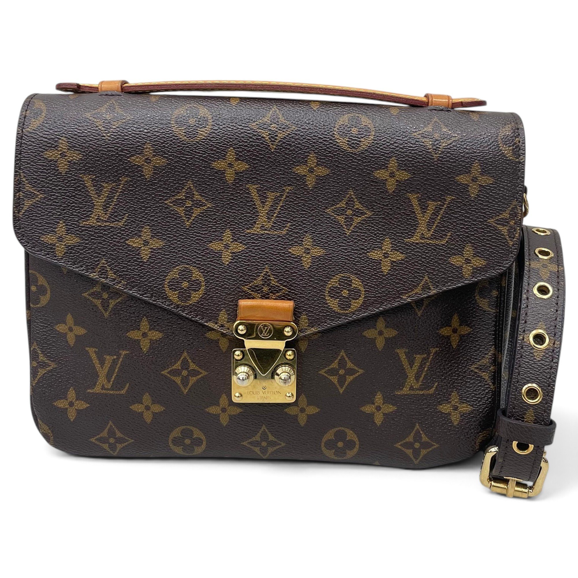 Metis leather handbag