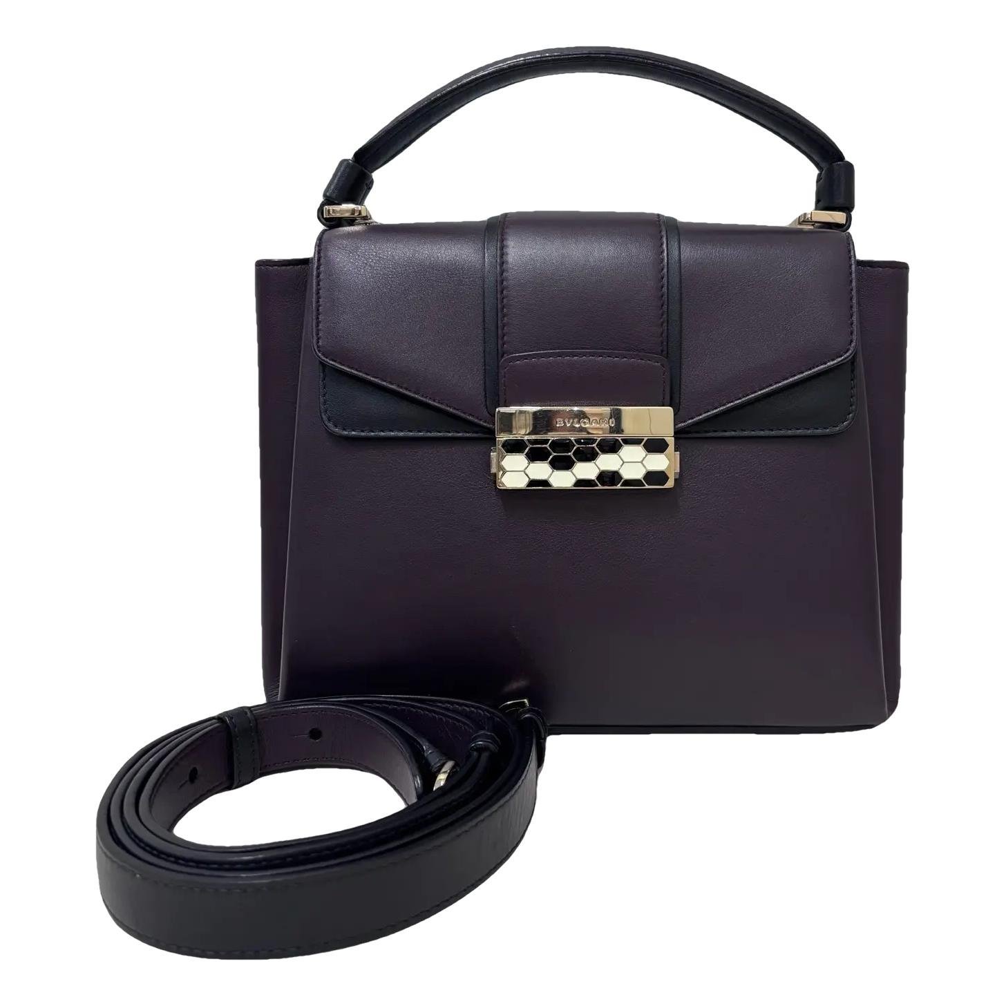 Leather crossbody bag