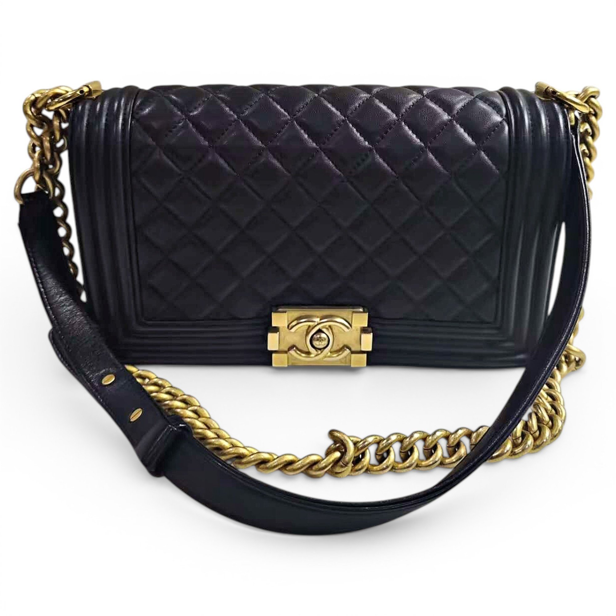 Boy leather handbag