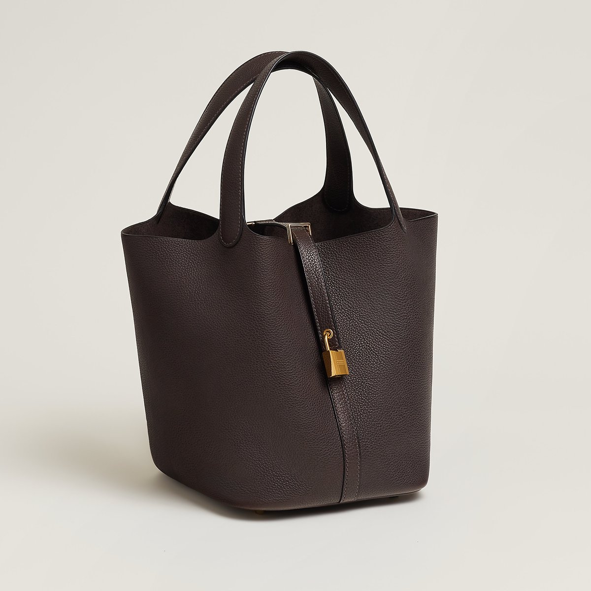 Ébène Picotin Lock 22 Bag