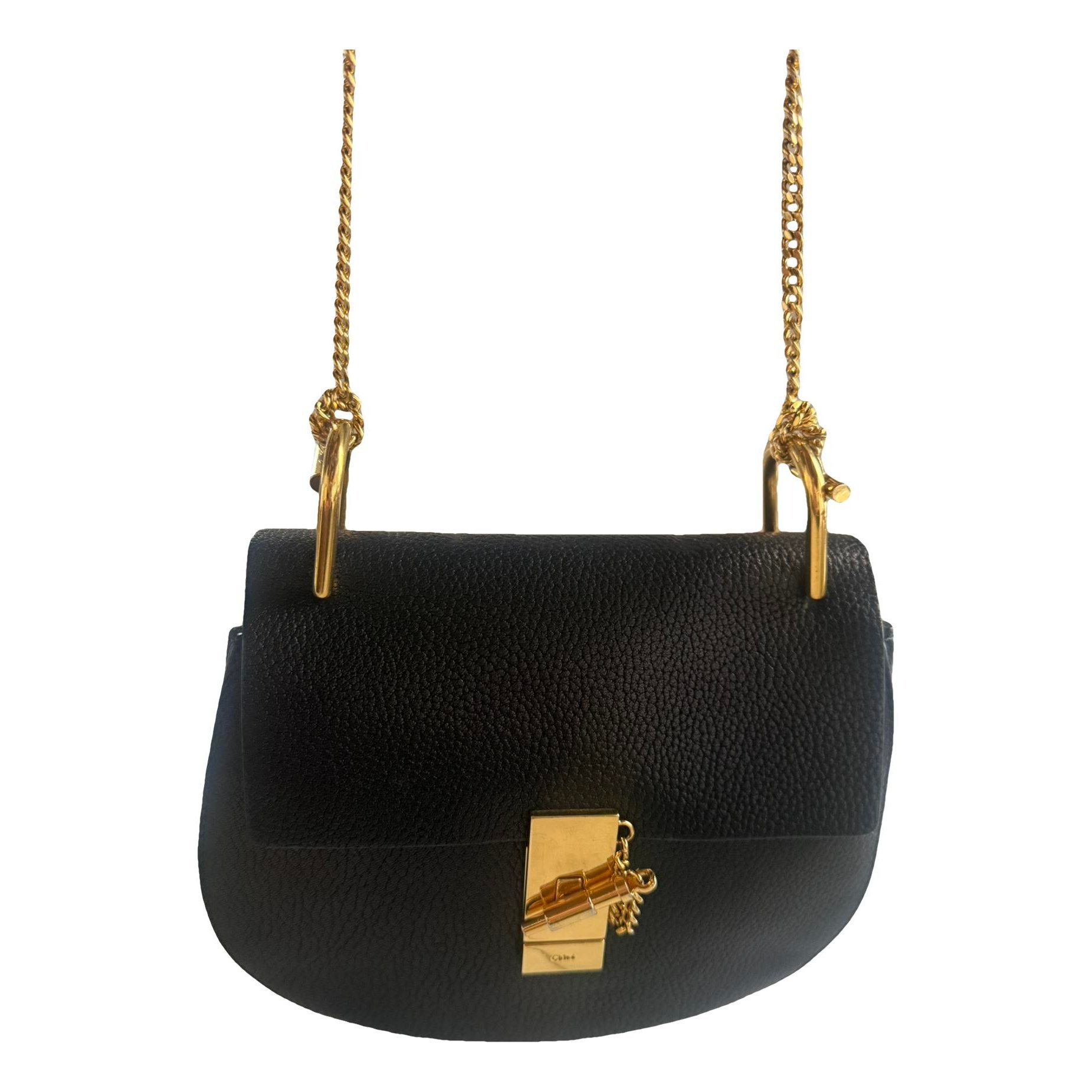 Drew leather crossbody bag