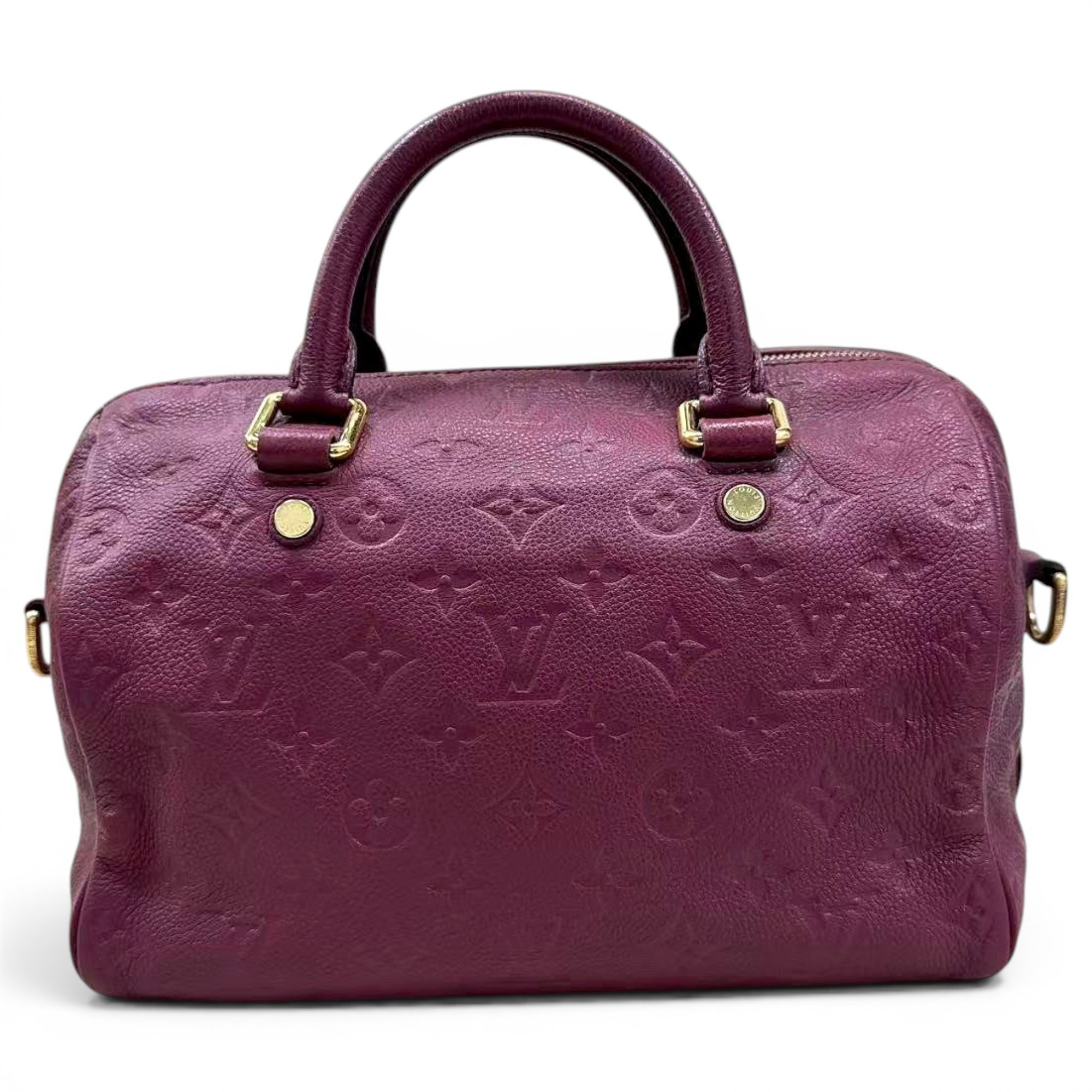 Speedy Bandoulière leather handbag