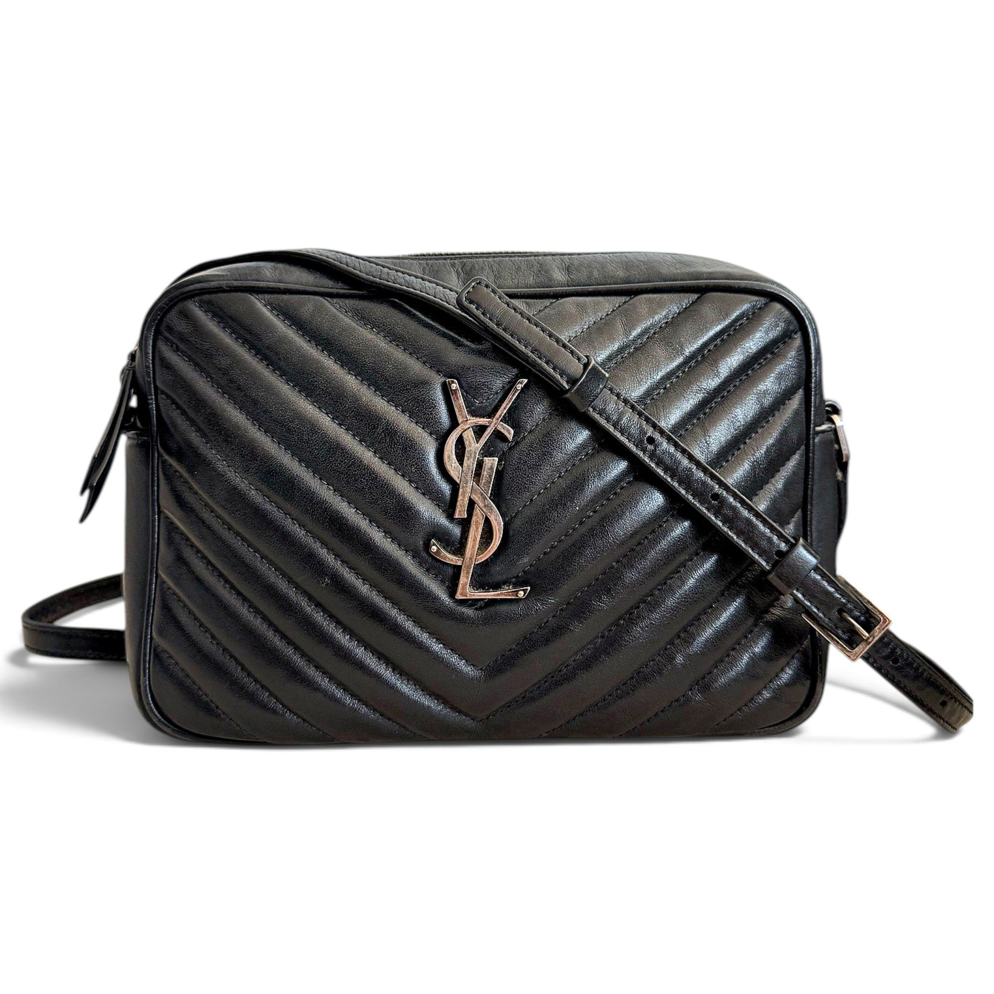 Lou leather crossbody bag