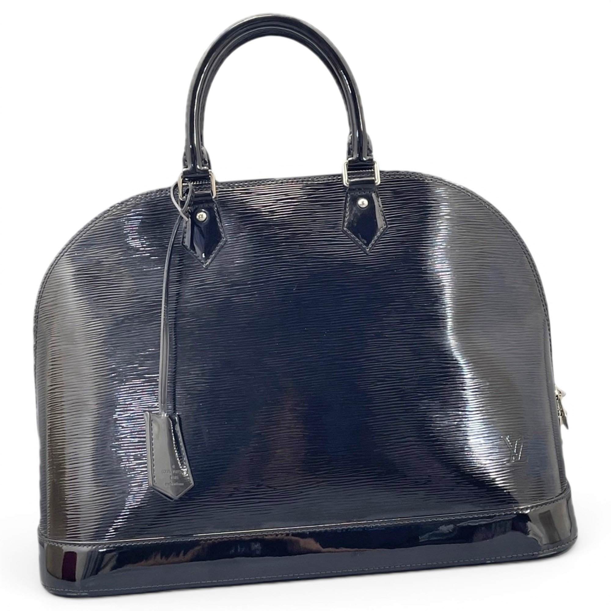 Alma BB patent leather handbag